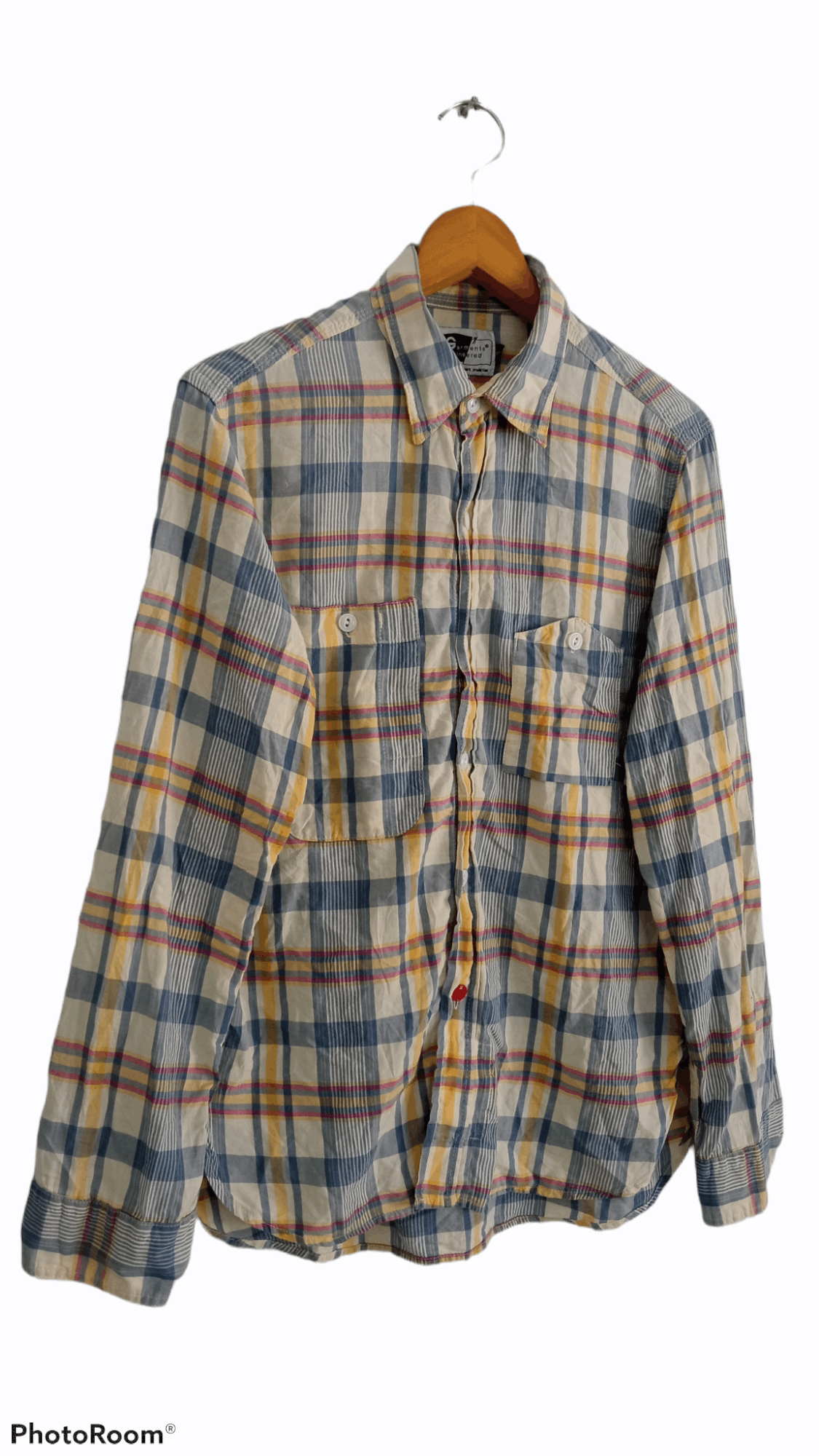 Engineered Garments × Japanese Brand × Nepenthes 🔥🔥Engineered Garments Nepenthes Plaid Checkered LS Shirt Size US M / EU 48-50 / 2 - 2 Thumbnail
