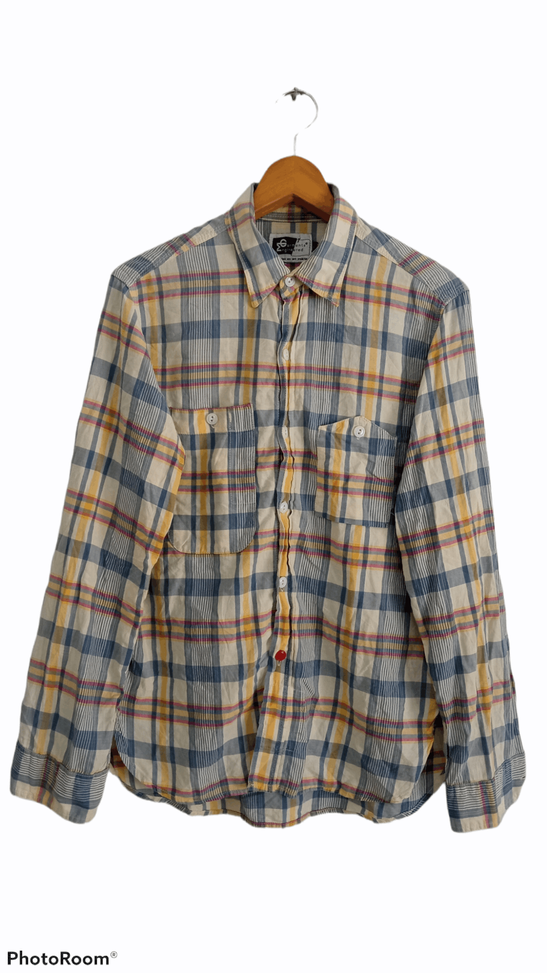 Engineered Garments × Japanese Brand × Nepenthes 🔥🔥Engineered Garments Nepenthes Plaid Checkered LS Shirt Size US M / EU 48-50 / 2 - 1 Thumbnail