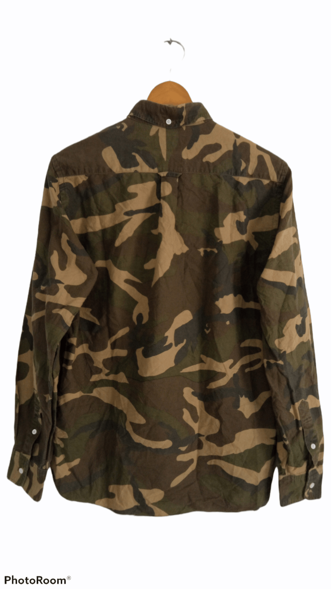 Beams Plus × Japanese Brand 🔥Beams+ Plus Full Print Camouflage LS Shirt Size US S / EU 44-46 / 1 - 14 Thumbnail