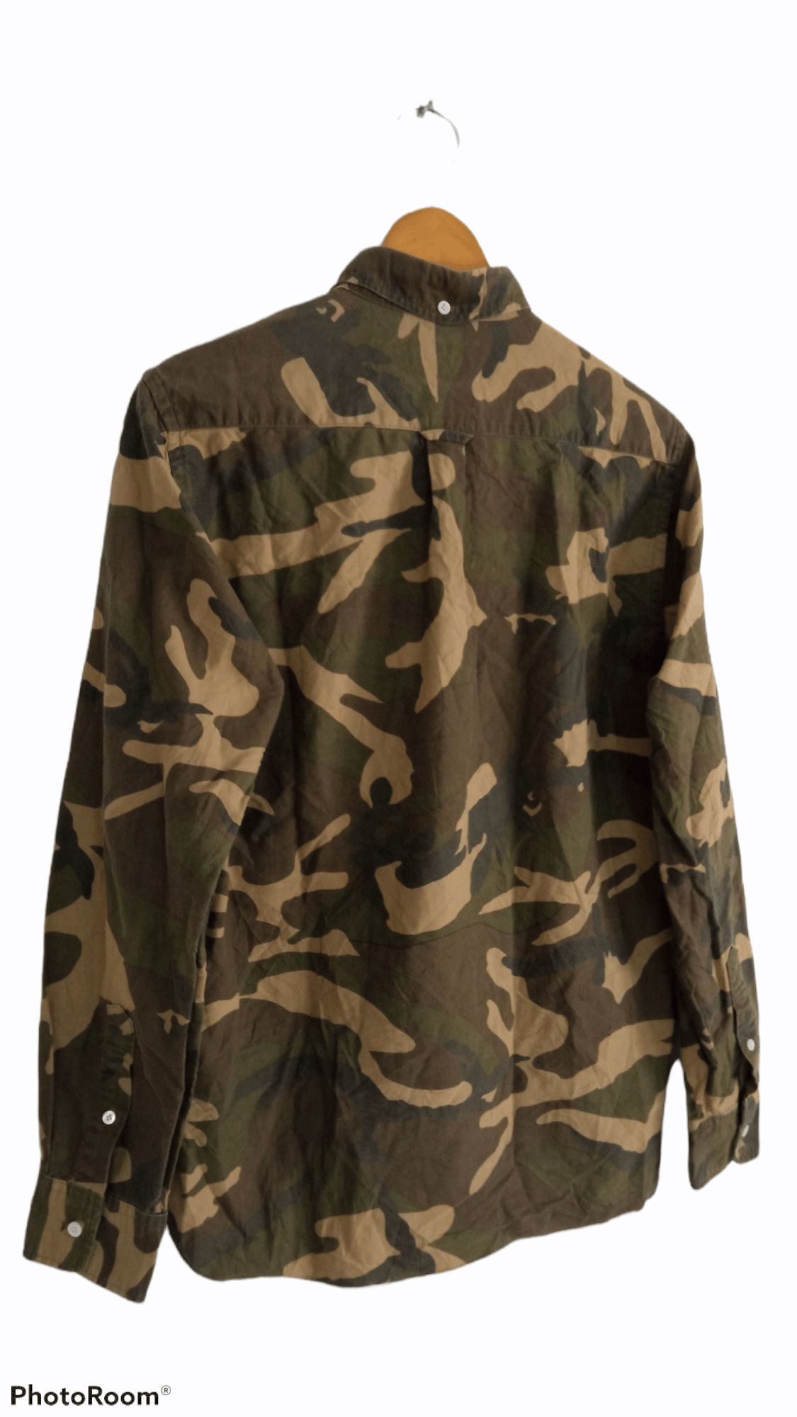 Beams Plus × Japanese Brand 🔥Beams+ Plus Full Print Camouflage LS Shirt Size US S / EU 44-46 / 1 - 15 Thumbnail
