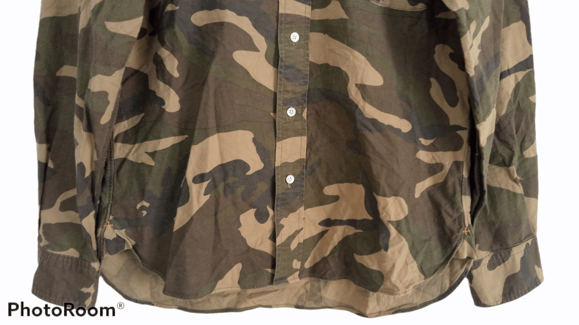Beams Plus × Japanese Brand 🔥Beams+ Plus Full Print Camouflage LS Shirt Size US S / EU 44-46 / 1 - 12 Thumbnail