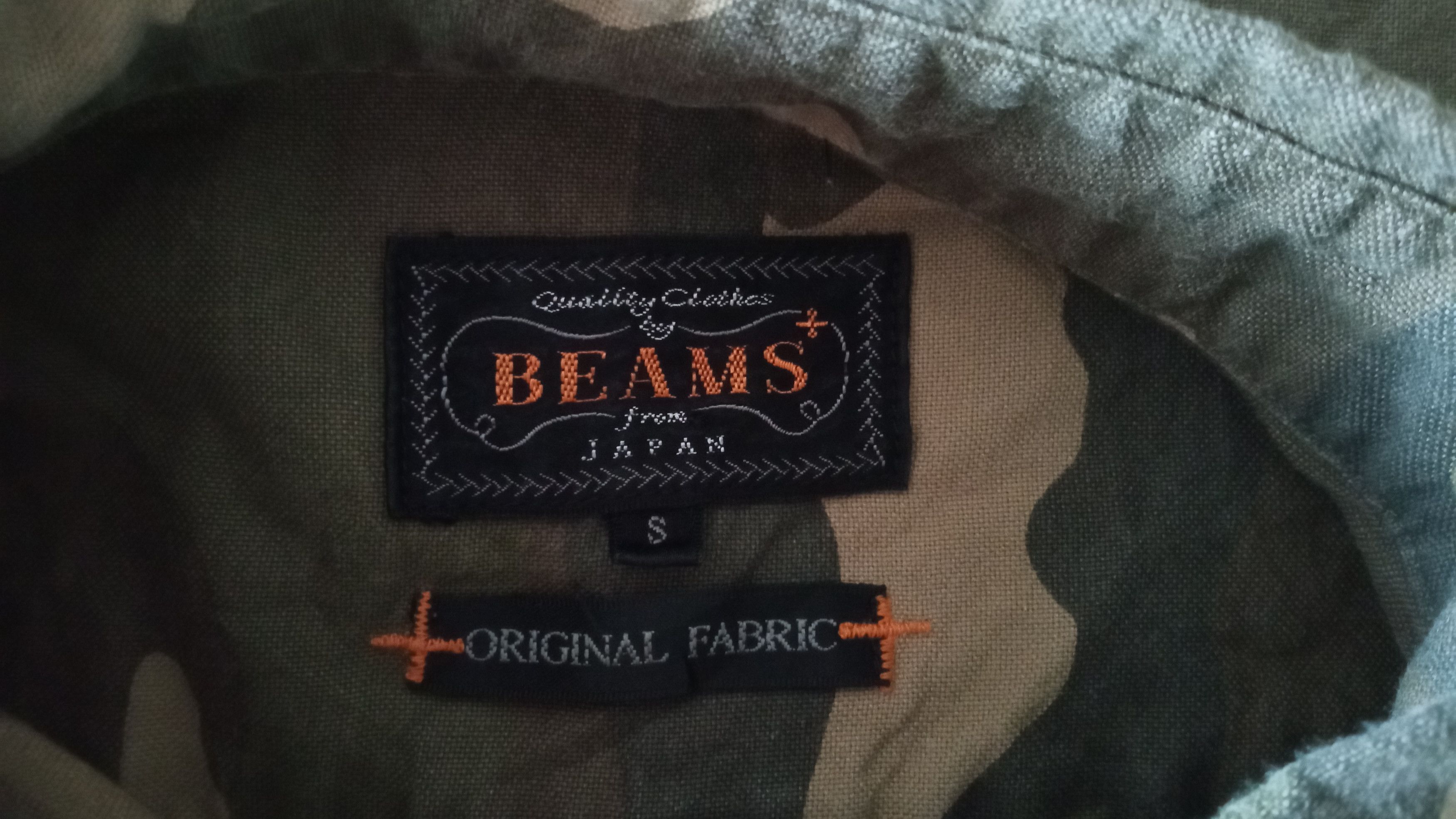 Beams Plus × Japanese Brand 🔥Beams+ Plus Full Print Camouflage LS Shirt Size US S / EU 44-46 / 1 - 18 Thumbnail