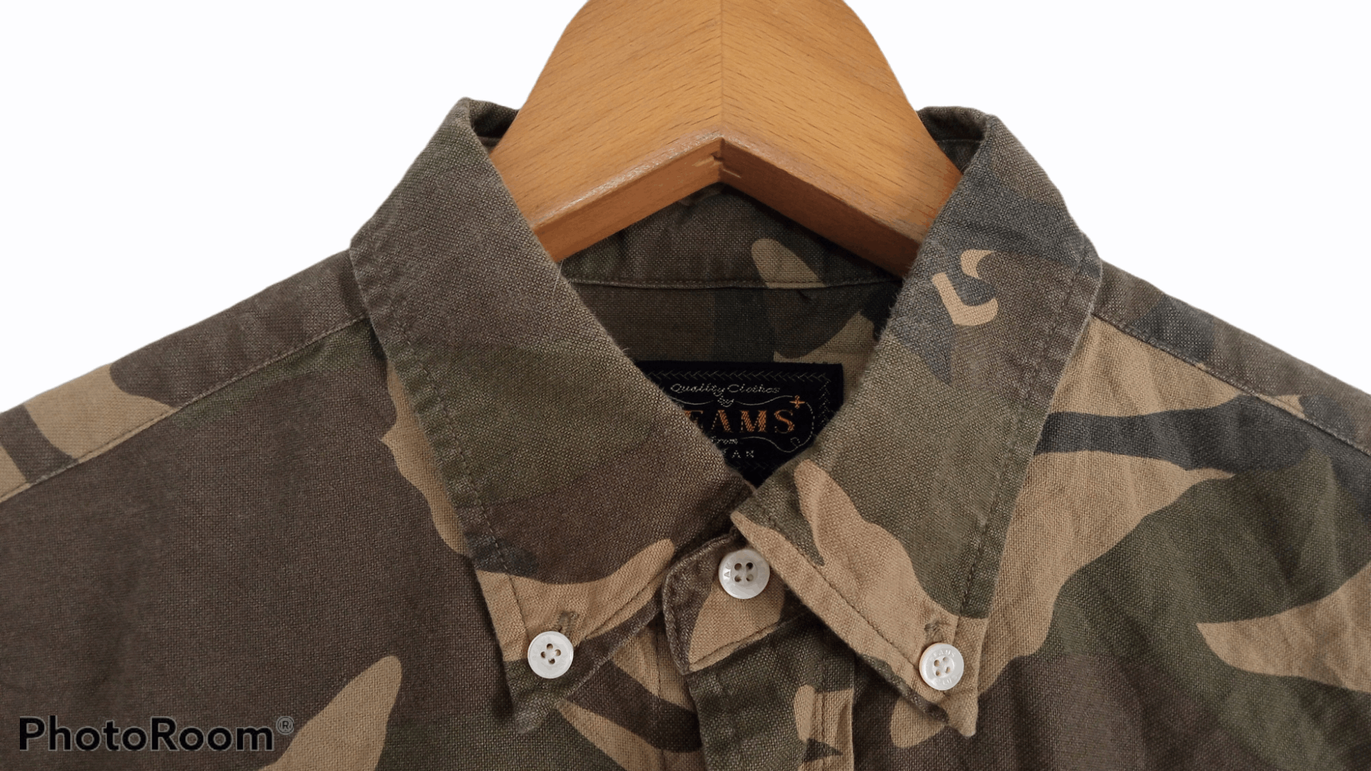 Beams Plus × Japanese Brand 🔥Beams+ Plus Full Print Camouflage LS Shirt Size US S / EU 44-46 / 1 - 13 Thumbnail