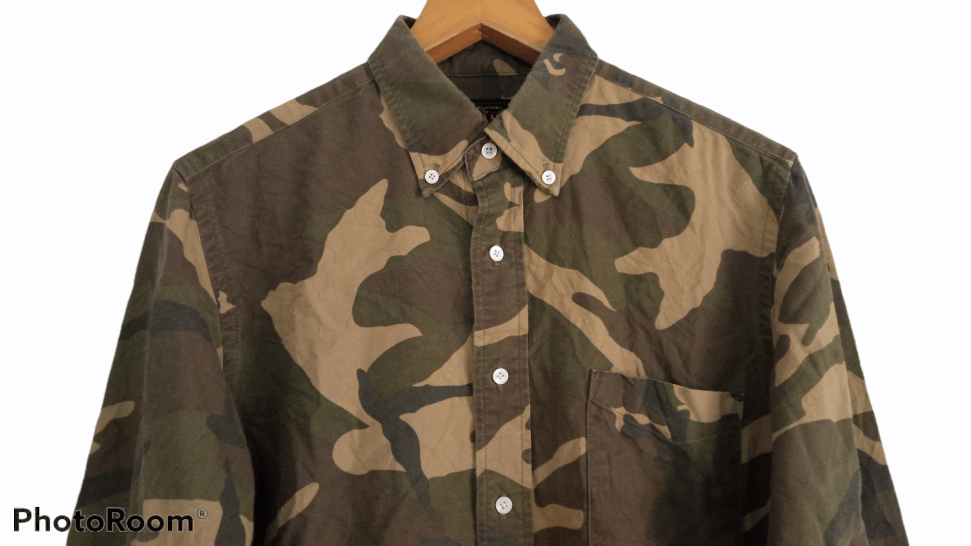 Beams Plus × Japanese Brand 🔥Beams+ Plus Full Print Camouflage LS Shirt Size US S / EU 44-46 / 1 - 10 Thumbnail