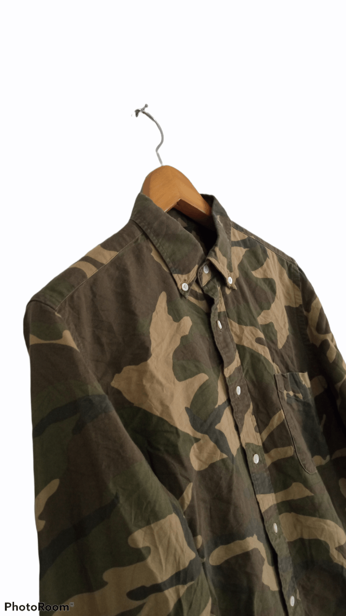 Beams Plus × Japanese Brand 🔥Beams+ Plus Full Print Camouflage LS Shirt Size US S / EU 44-46 / 1 - 6 Thumbnail