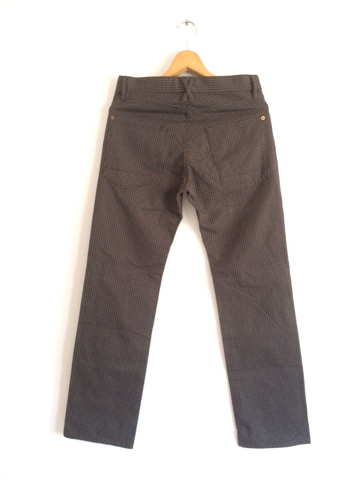 Vintage 🔥🔥Vtg Style R.Newbold Paul Smith Plaid Checkered Pants Size US 30 / EU 46 - 10 Thumbnail