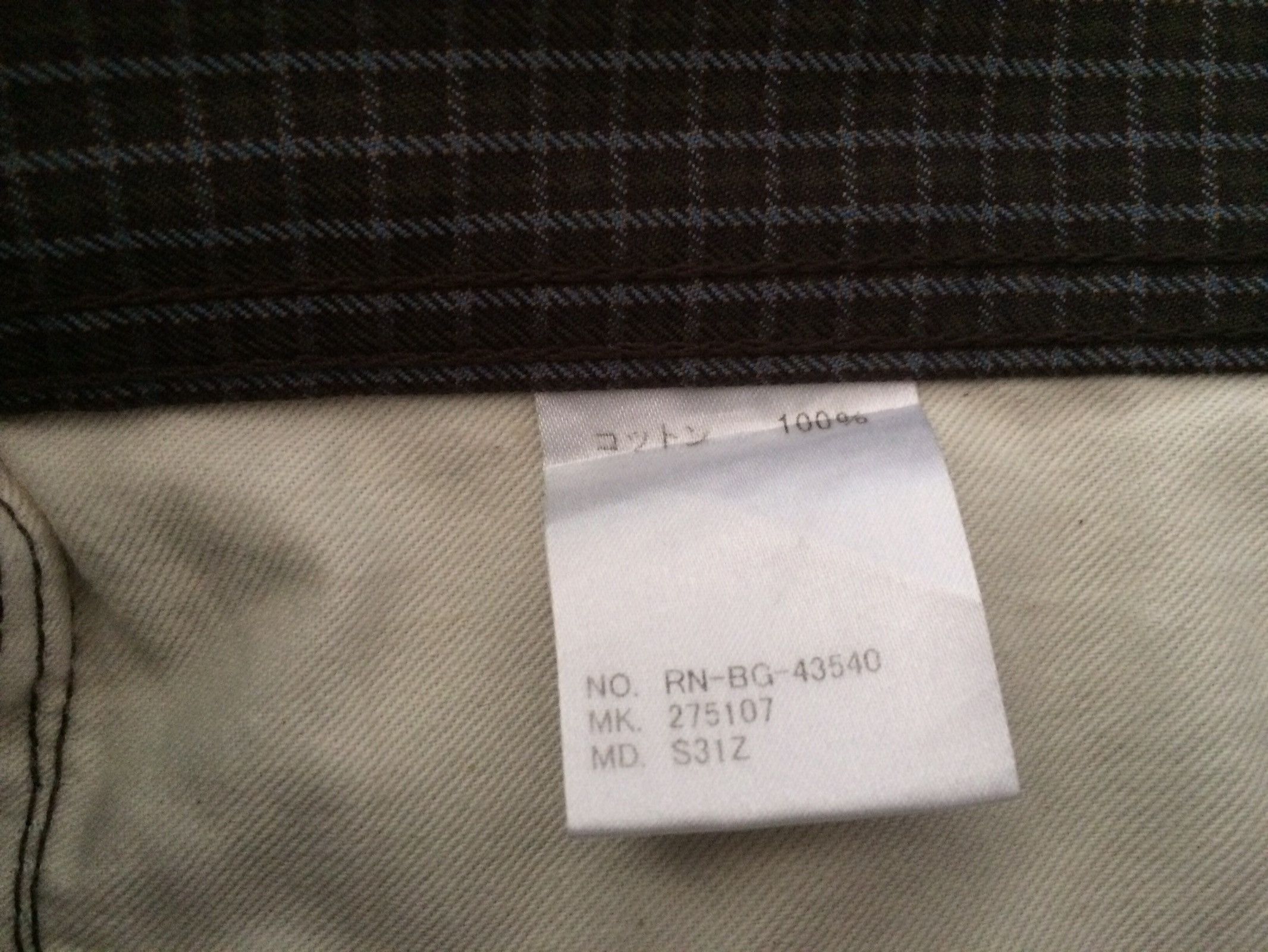 Vintage 🔥🔥Vtg Style R.Newbold Paul Smith Plaid Checkered Pants Size US 30 / EU 46 - 12 Thumbnail