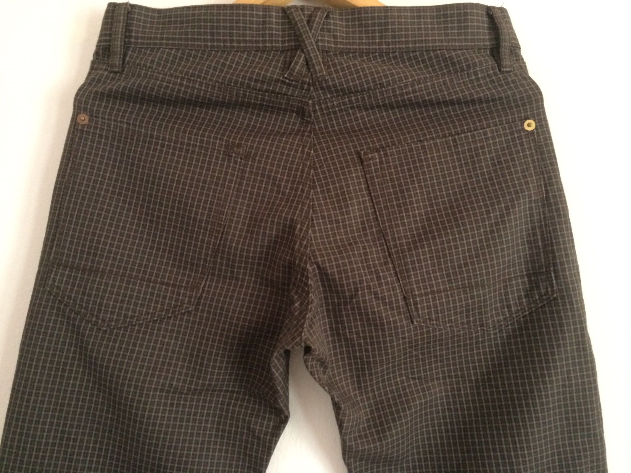 Vintage 🔥🔥Vtg Style R.Newbold Paul Smith Plaid Checkered Pants Size US 30 / EU 46 - 11 Thumbnail