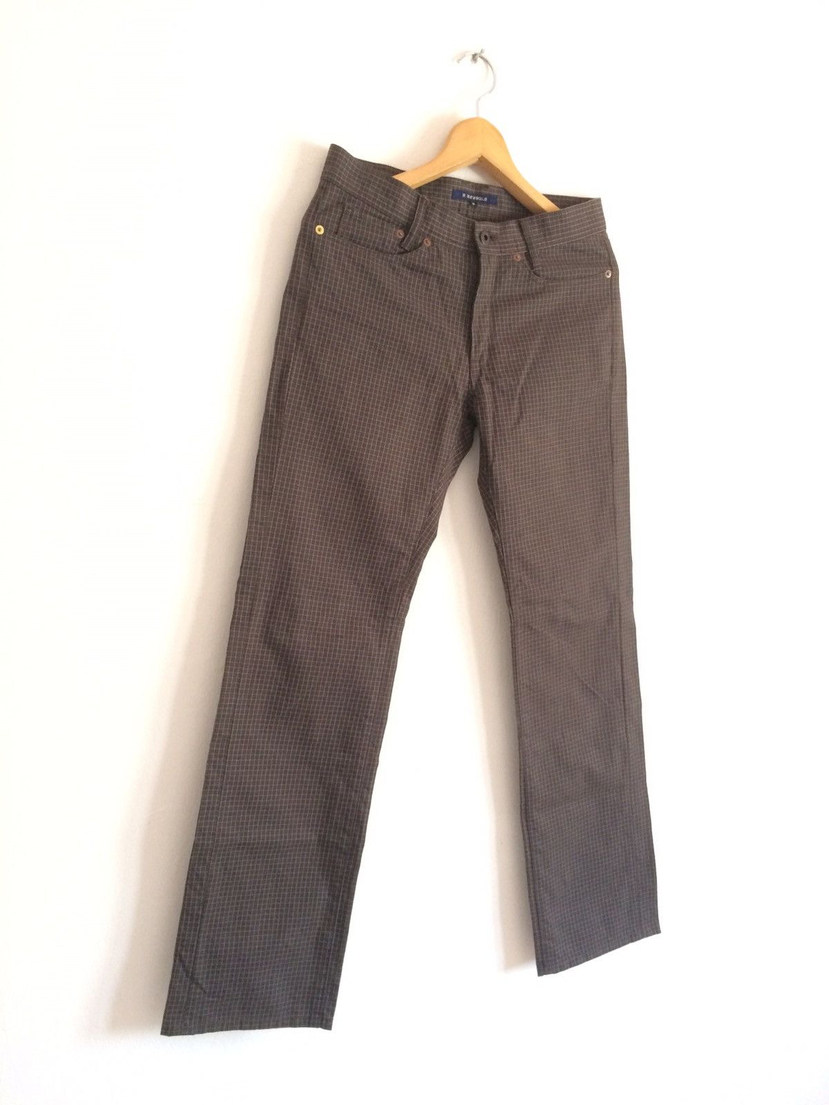 Vintage 🔥🔥Vtg Style R.Newbold Paul Smith Plaid Checkered Pants Size US 30 / EU 46 - 2 Thumbnail