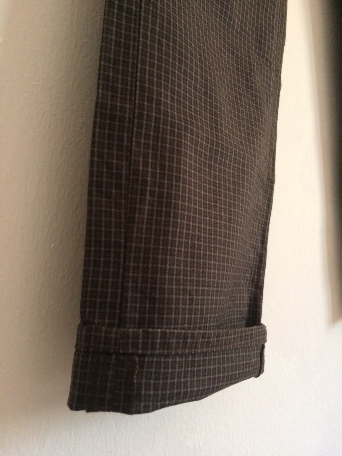 Vintage 🔥🔥Vtg Style R.Newbold Paul Smith Plaid Checkered Pants Size US 30 / EU 46 - 9 Thumbnail