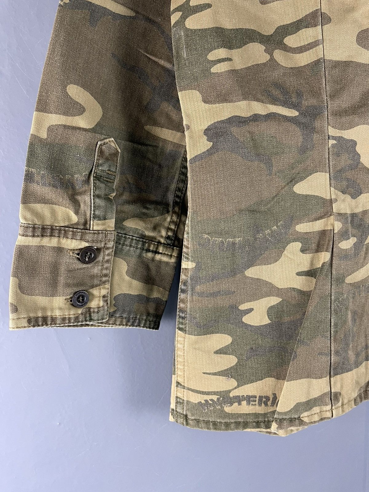 Hysteric Glamour × Japanese Brand × Vintage VINTAGE HYSTERIC GLAMOUR MILITARY ARMY JACKET Size XS / US 0-2 / IT 36-38 - 9 Thumbnail