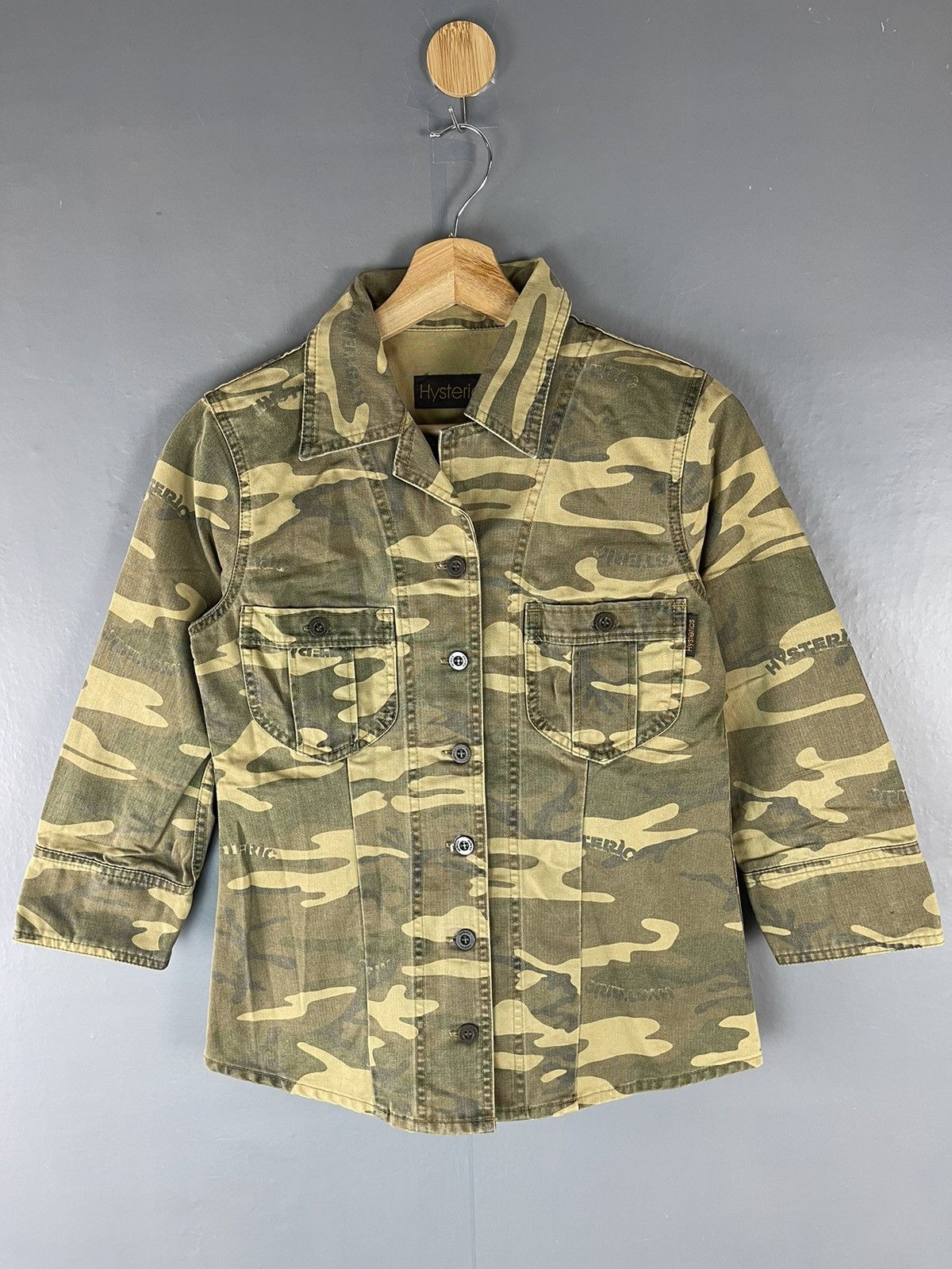VINTAGE HYSTERIC GLAMOUR MILITARY ARMY JACKET