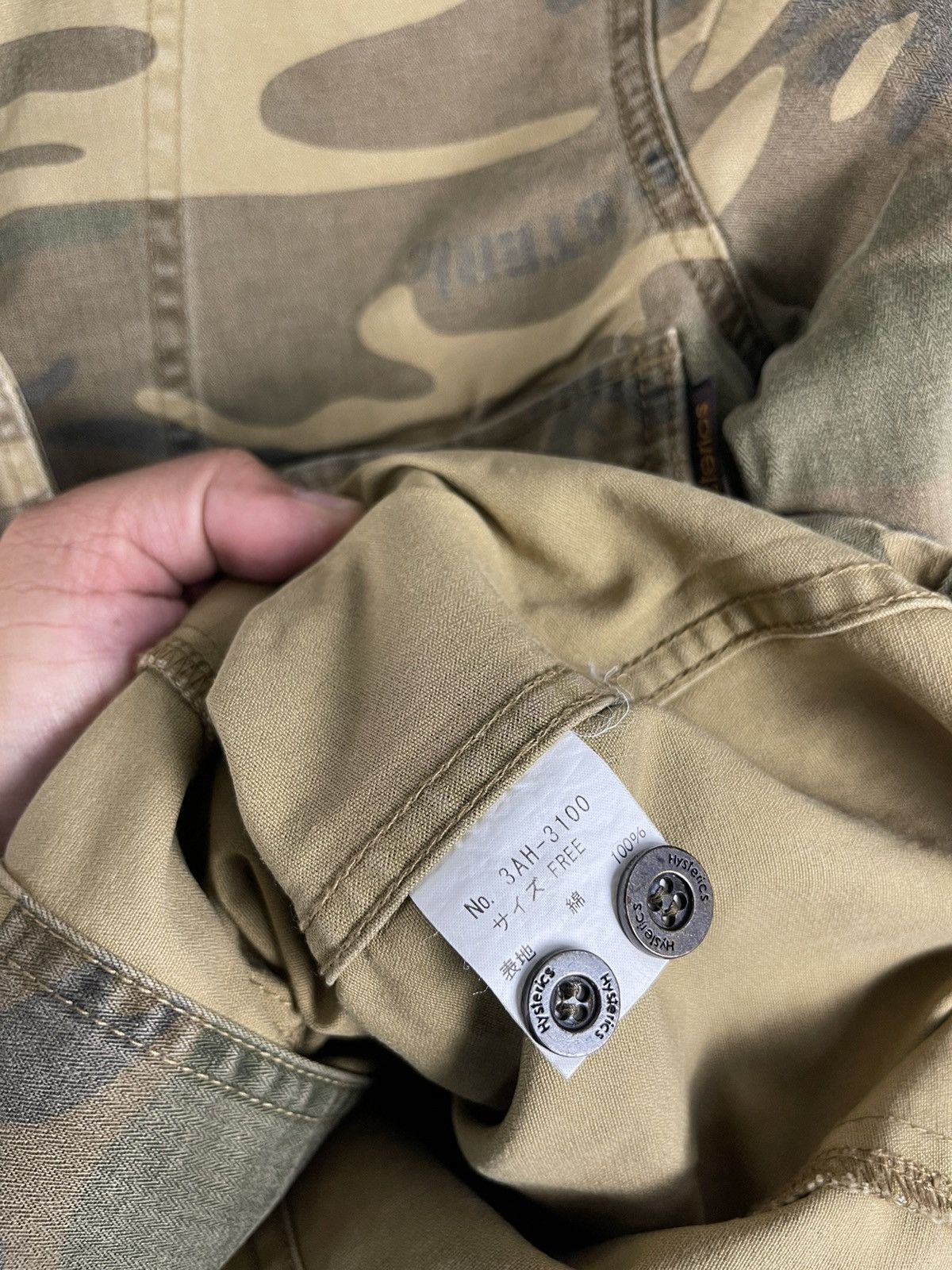 Hysteric Glamour × Japanese Brand × Vintage VINTAGE HYSTERIC GLAMOUR MILITARY ARMY JACKET Size XS / US 0-2 / IT 36-38 - 12 Thumbnail