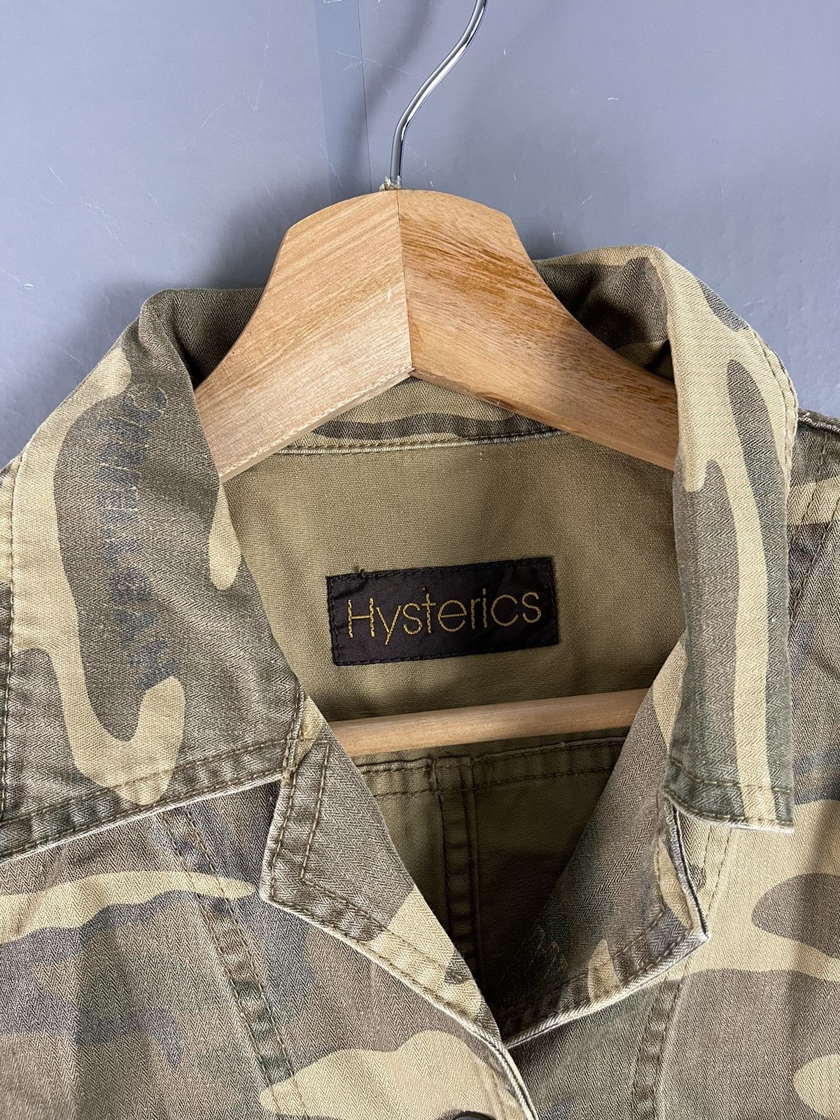 Hysteric Glamour × Japanese Brand × Vintage VINTAGE HYSTERIC GLAMOUR MILITARY ARMY JACKET Size XS / US 0-2 / IT 36-38 - 10 Thumbnail