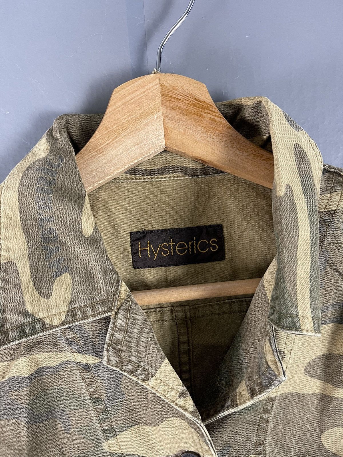 Hysteric Glamour × Japanese Brand × Vintage VINTAGE HYSTERIC GLAMOUR MILITARY ARMY JACKET Size XS / US 0-2 / IT 36-38 - 11 Thumbnail