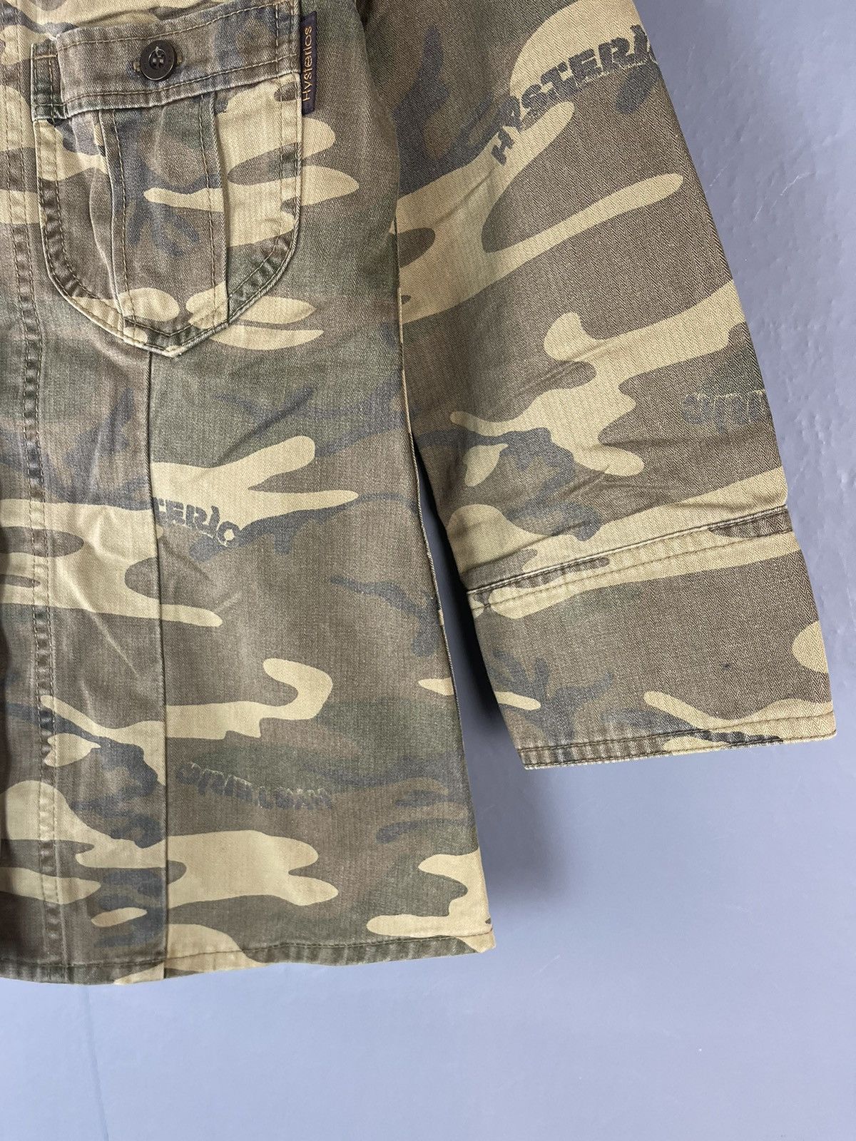 Hysteric Glamour × Japanese Brand × Vintage VINTAGE HYSTERIC GLAMOUR MILITARY ARMY JACKET Size XS / US 0-2 / IT 36-38 - 4 Thumbnail