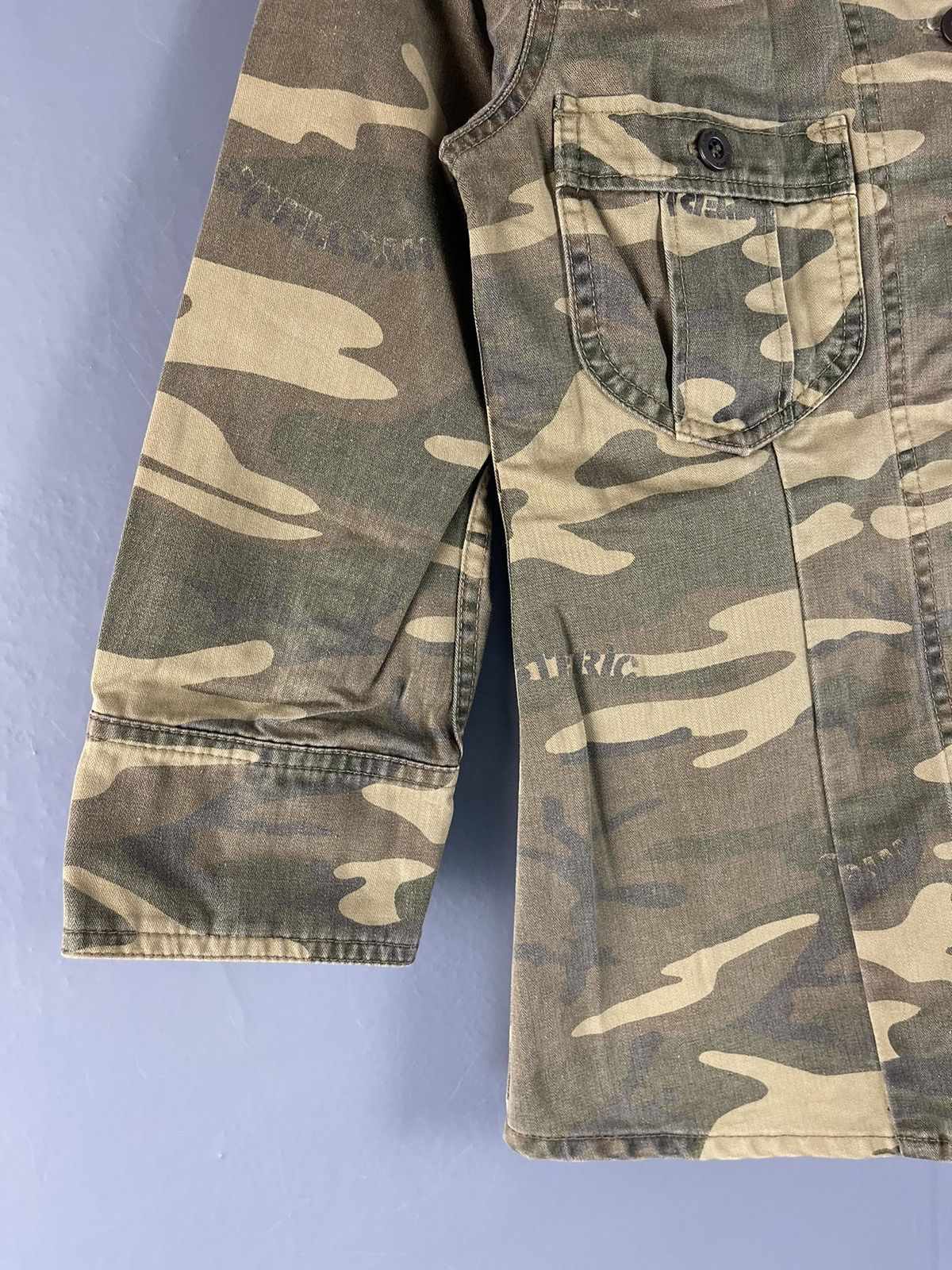 Hysteric Glamour × Japanese Brand × Vintage VINTAGE HYSTERIC GLAMOUR MILITARY ARMY JACKET Size XS / US 0-2 / IT 36-38 - 5 Thumbnail