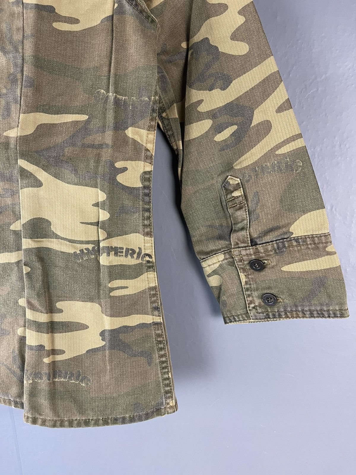 Hysteric Glamour × Japanese Brand × Vintage VINTAGE HYSTERIC GLAMOUR MILITARY ARMY JACKET Size XS / US 0-2 / IT 36-38 - 8 Thumbnail