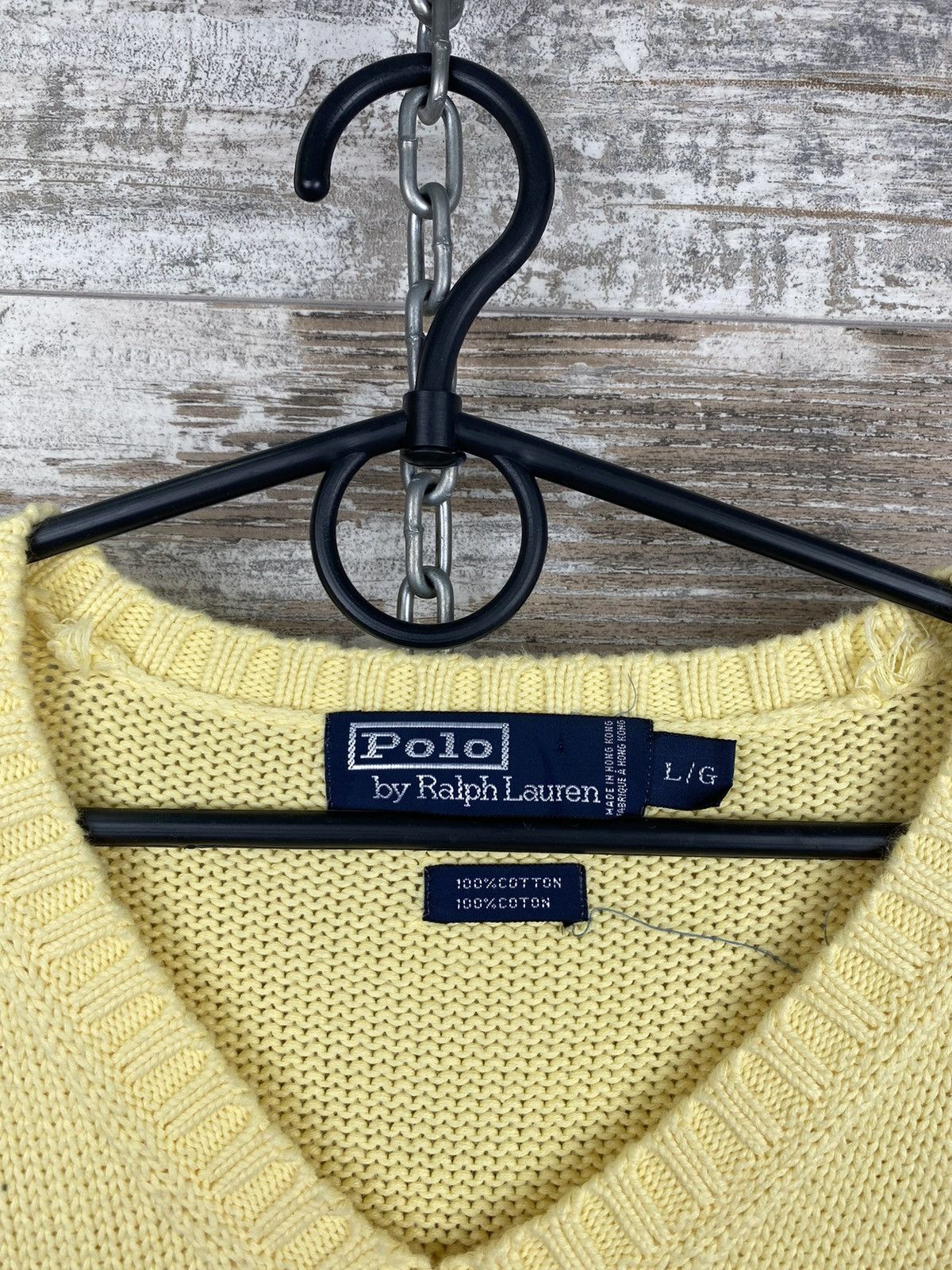 Polo Ralph Lauren Mens Vintage Polo Ralph Lauren Knit Sweater 90s crewneck y2k Size US L / EU 52-54 / 3 - 5 Thumbnail