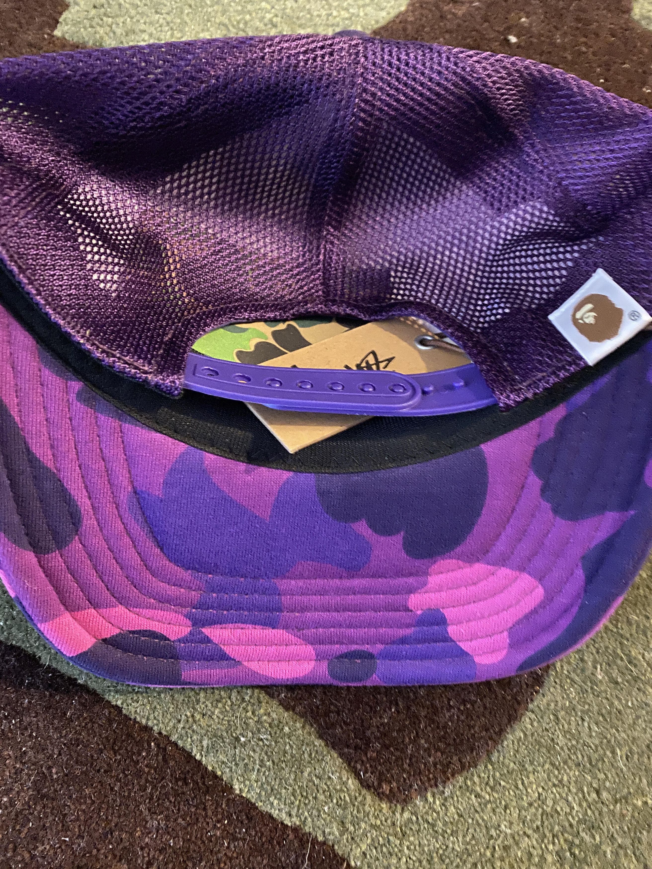 Bape × Stussy BAPE x STUSSY TRUCKER CAP S/S 2022 Size ONE SIZE - 4 Thumbnail