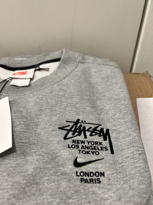 Nike stussy x nike sweatshirt crewneck international | Grailed