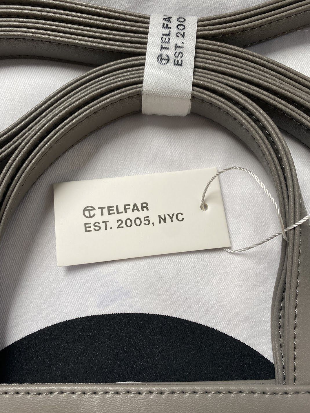 Telfar medium shopping bag tote -grey Size ONE SIZE - 5 Thumbnail