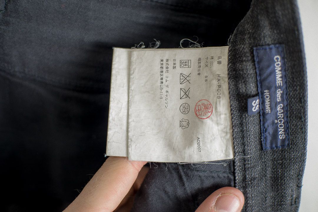 Comme des Garcons AD2007 Comme Des Garcons Homme Size US 31 - 3 Thumbnail