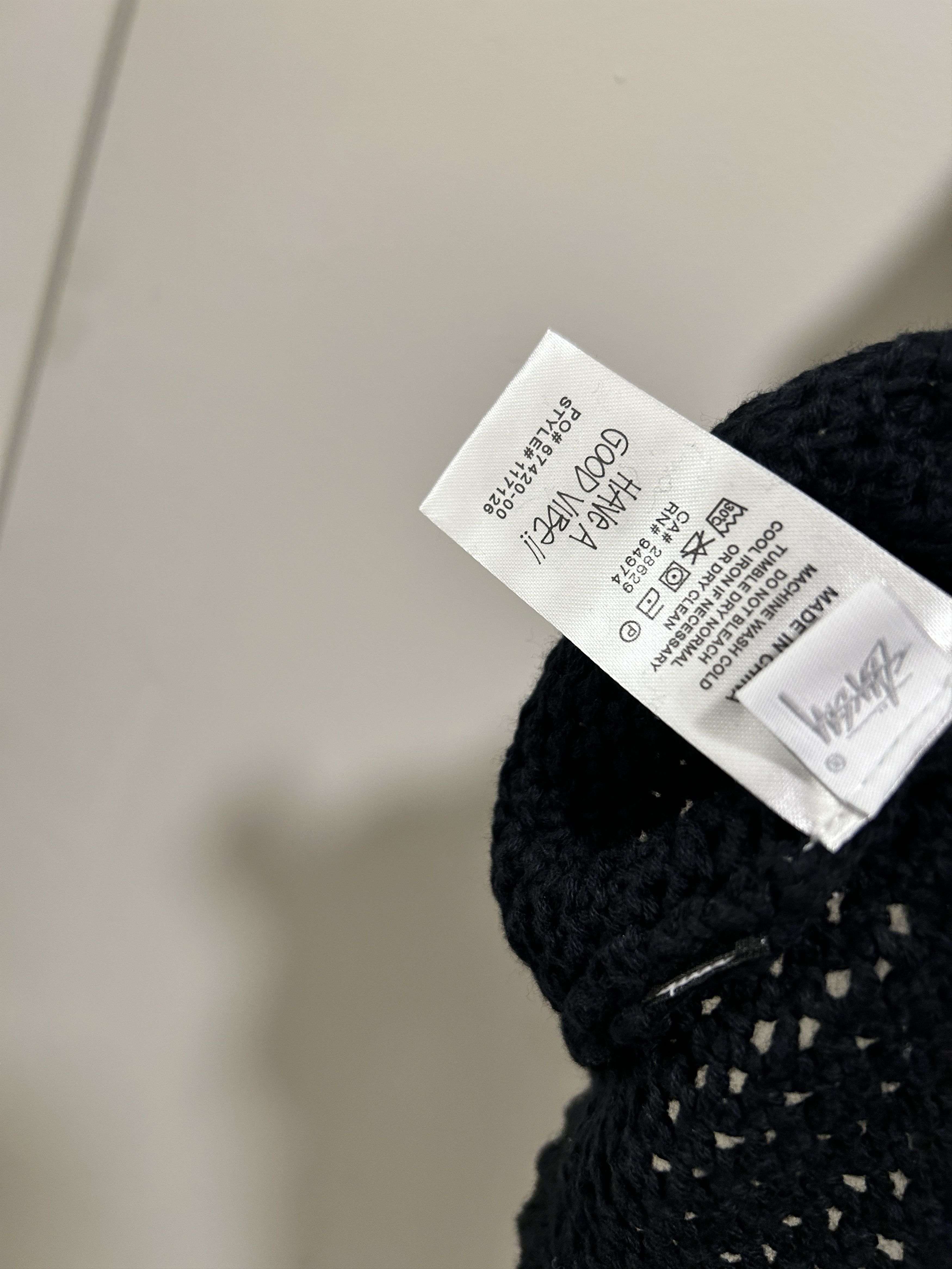Stussy stussy O'Dyed Mesh Tank-black Size US L / EU 52-54 / 3 - 4 Thumbnail