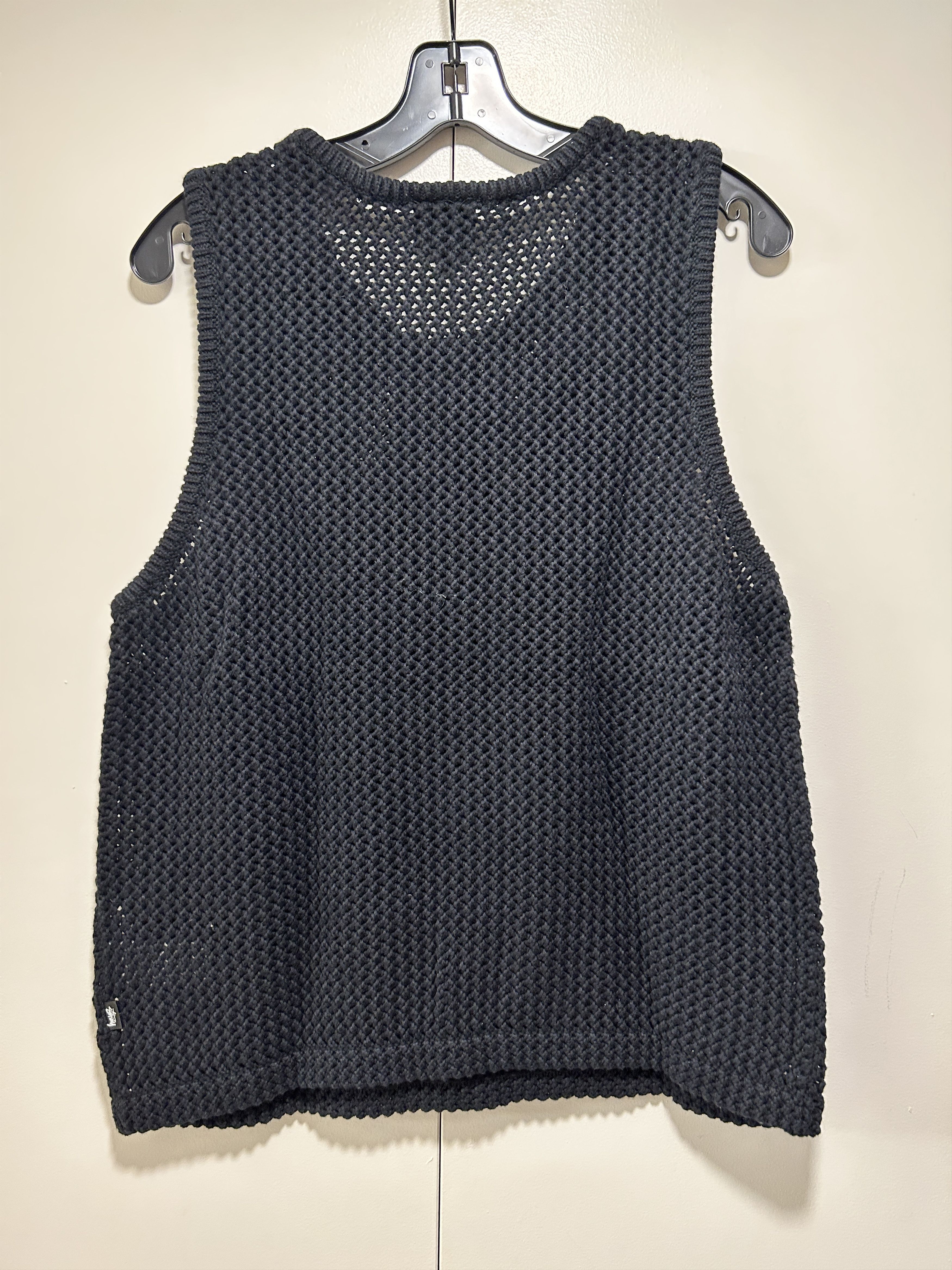 トップス STUSSY O'Dyed Mesh Tank / M Buy Stussy O'Dyed Mesh Tank 'Black' - 117126 BLAC | GOAT