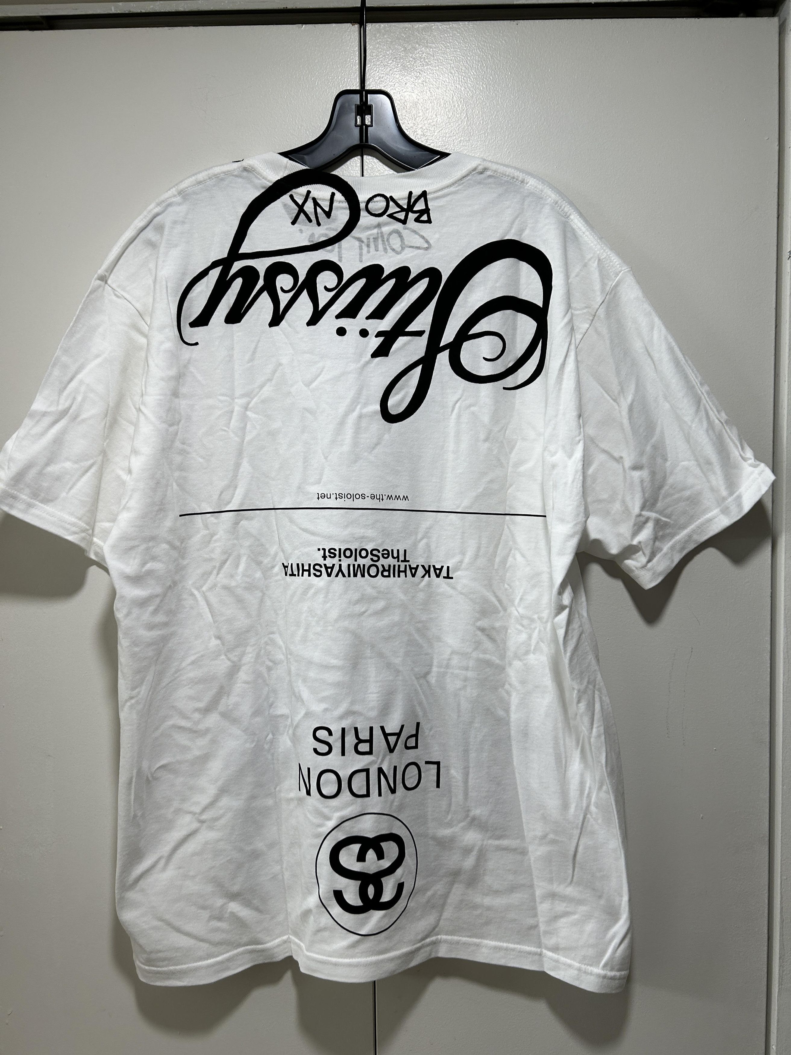 Stussy × Takahiromiyashita The Soloist. Stussy x Takahiro Miyashita The Soloist World Tour t shirt Size US L / EU 52-54 / 3 - 4 Thumbnail