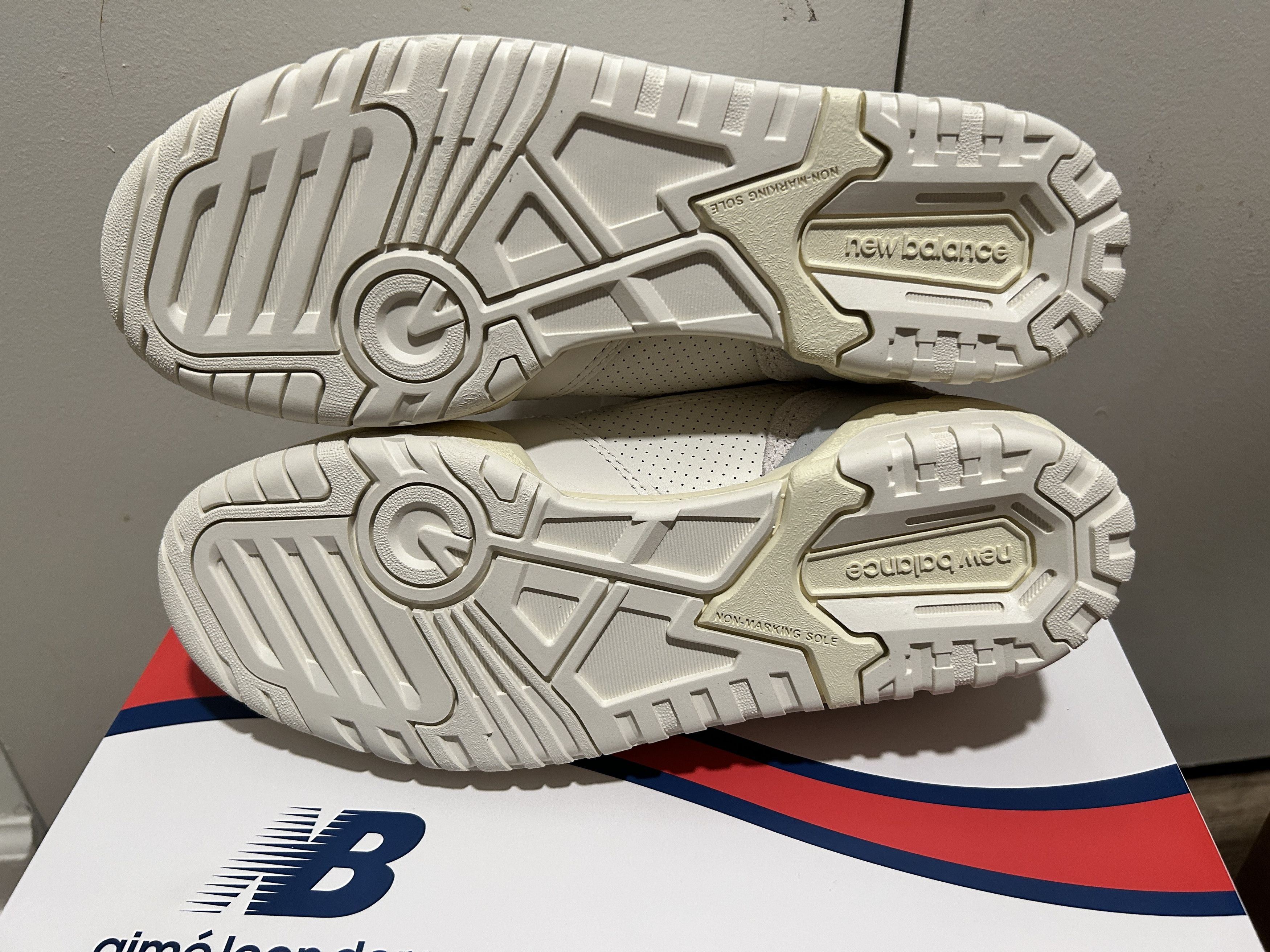 Aime Leon Dore × New Balance Aime Leon dore 550 new balance white leather Size US 6.5 / EU 39-40 - 8 Thumbnail