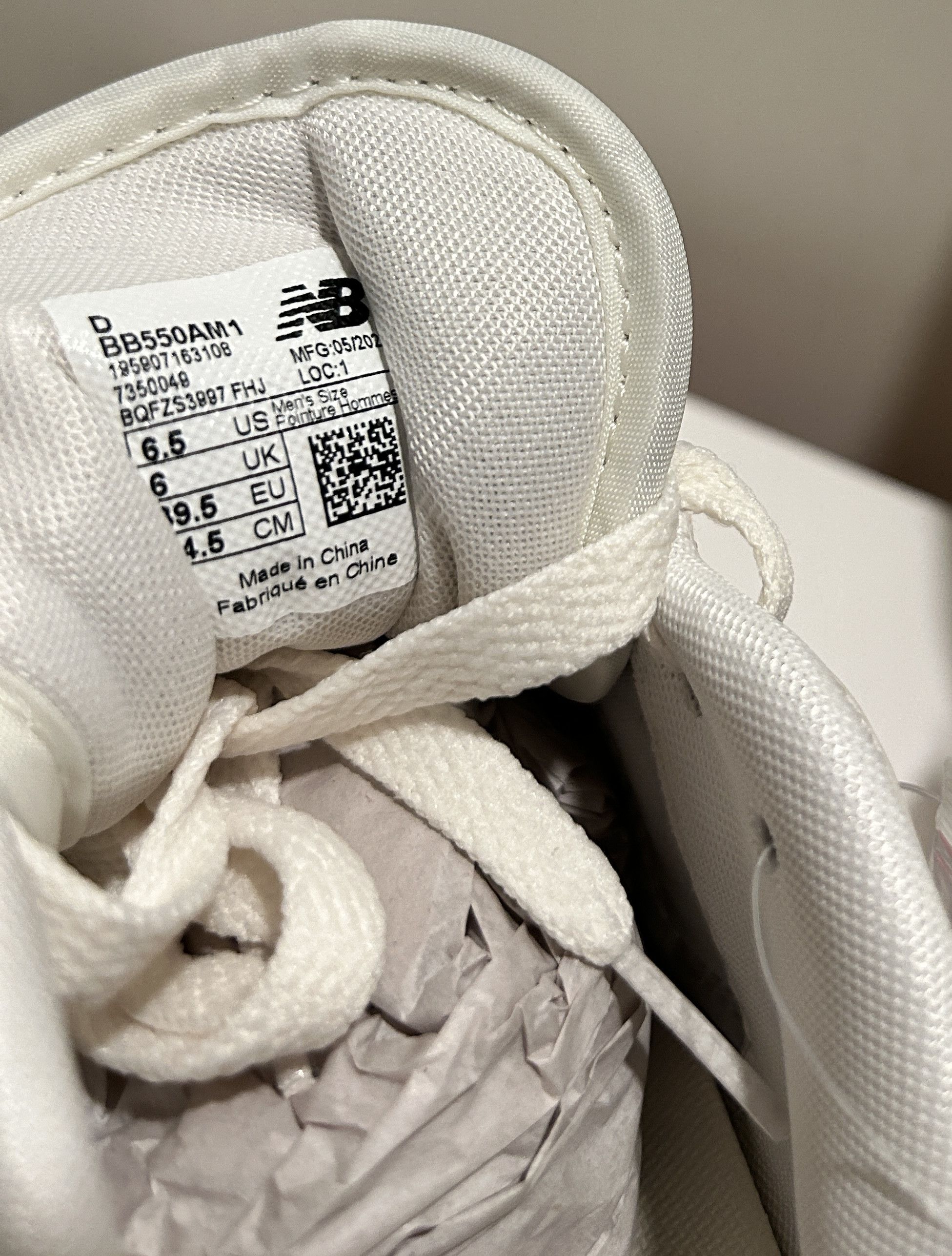 Aime Leon Dore × New Balance Aime Leon dore 550 new balance white leather Size US 6.5 / EU 39-40 - 7 Thumbnail