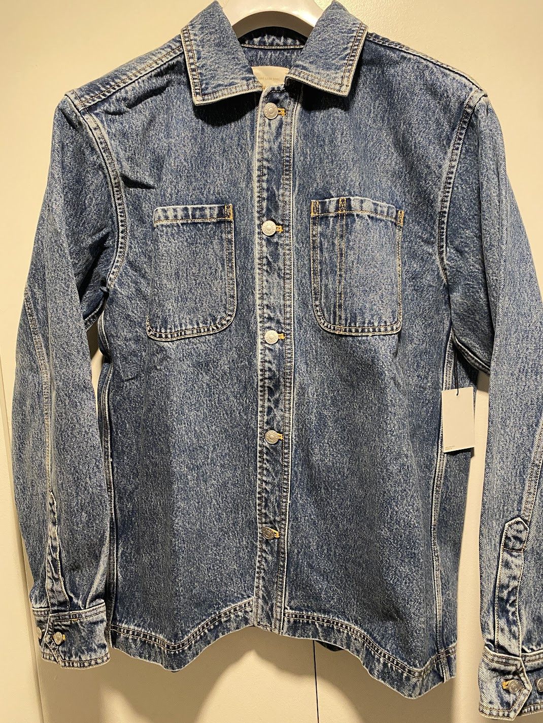 Aime Leon Dore Aime Leon Dore Denim Overshirt - f/w 21 mid wash Size US M / EU 48-50 / 2 - 1 Thumbnail