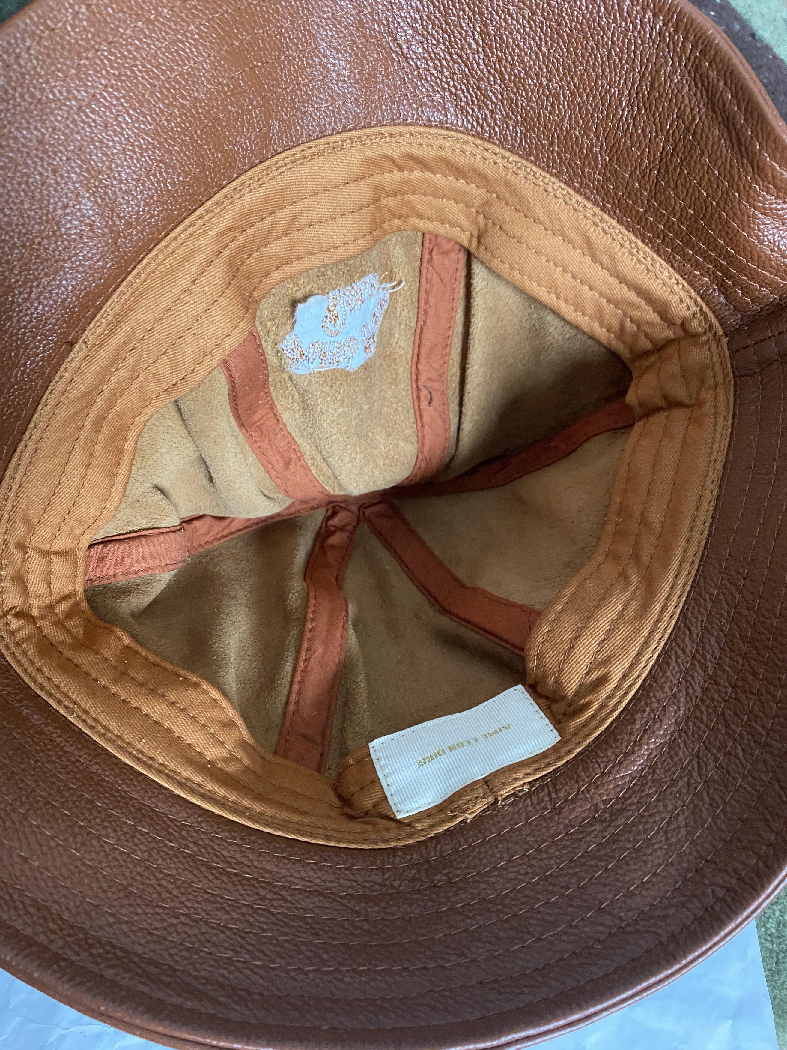 Aime Leon Dore [S/M] aime leon dore chain stitch leather bucket hat Size ONE SIZE - 4 Thumbnail