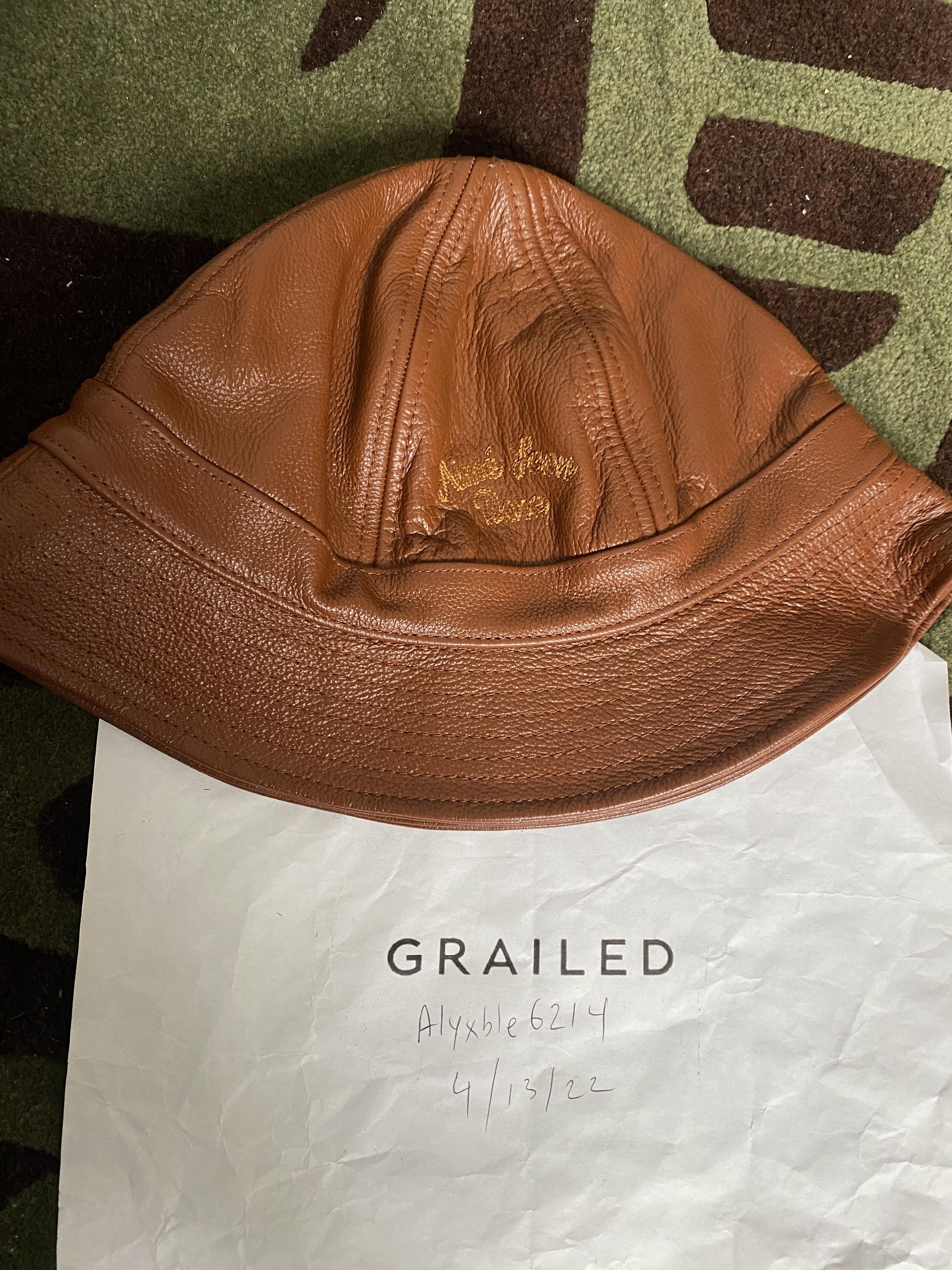 Aime Leon Dore [S/M] aime leon dore chain stitch leather bucket hat Size ONE SIZE - 3 Thumbnail