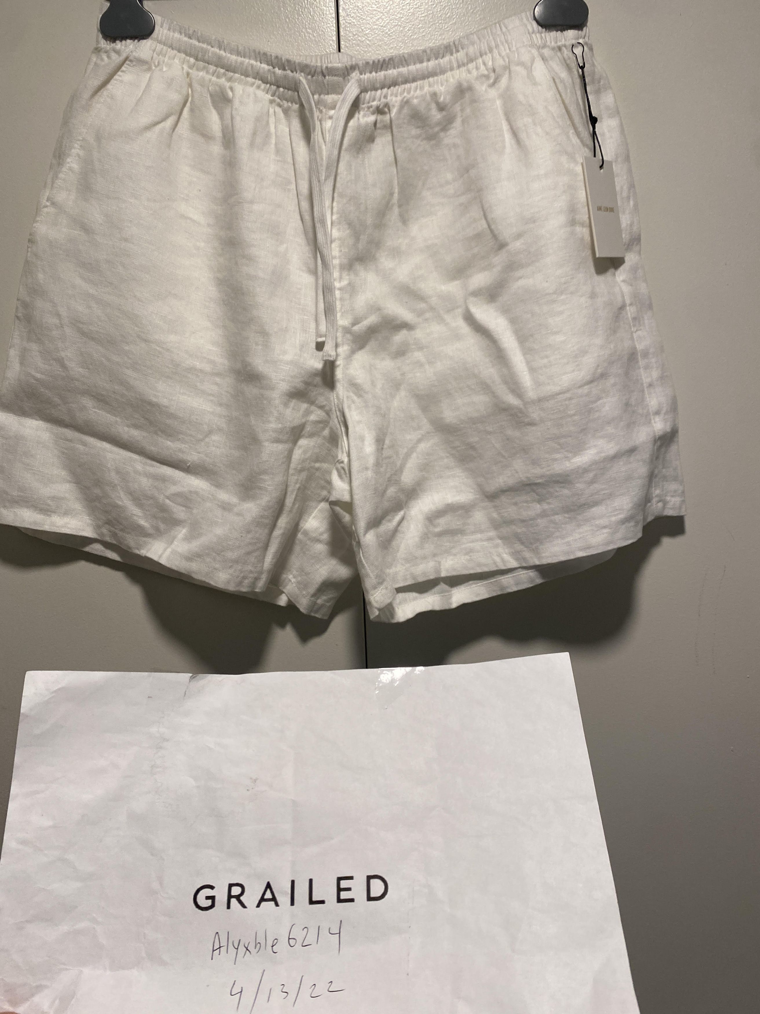Aime Leon Dore aime leon dore / ALD Linen Drawstring Short Size US 32 / EU 48 - 2 Thumbnail