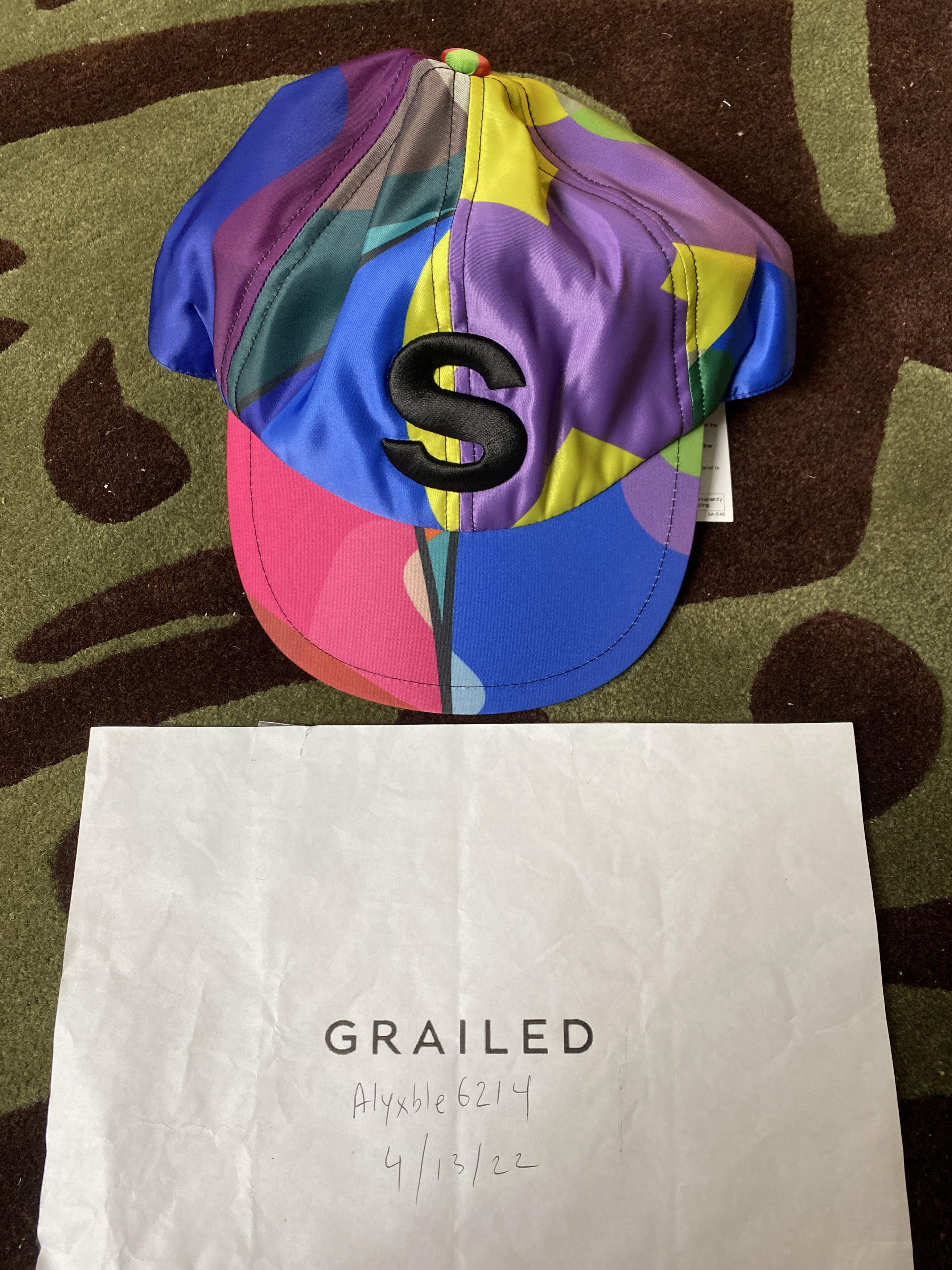 KAWS x Sacai S Cap Multi Hats
