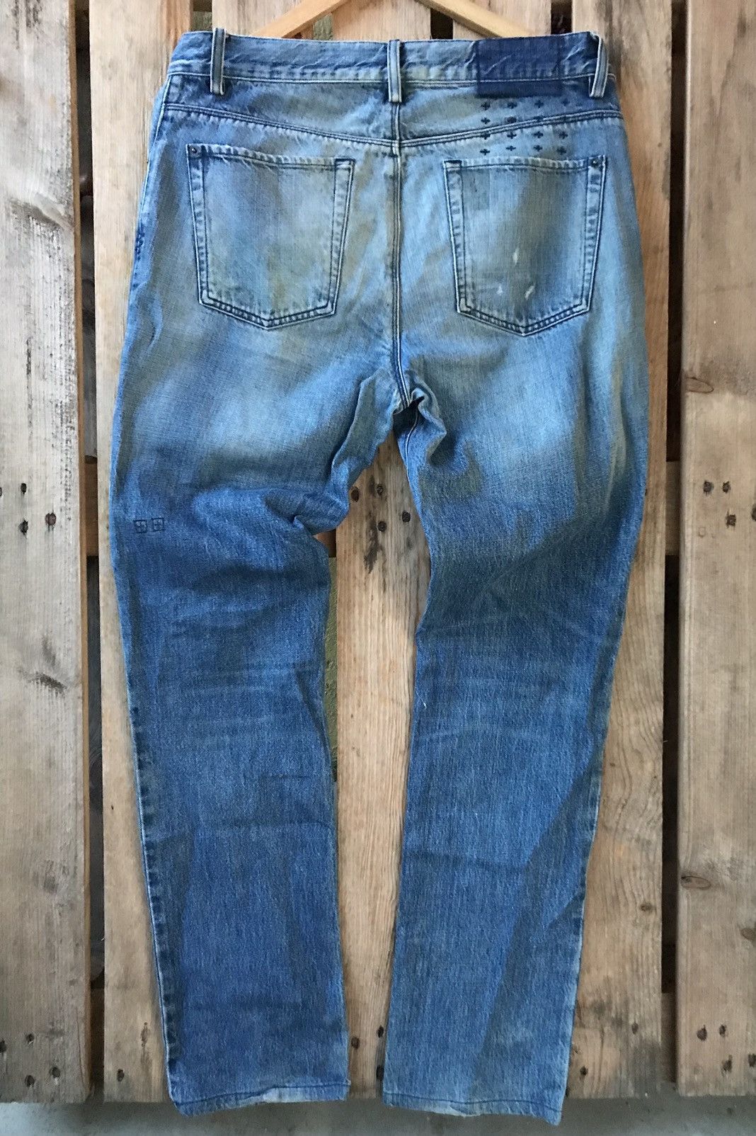 Ksubi Ksubi Australian Fashion Brand Distressed Style Denim Size US 34 / EU 50 - 2 Thumbnail