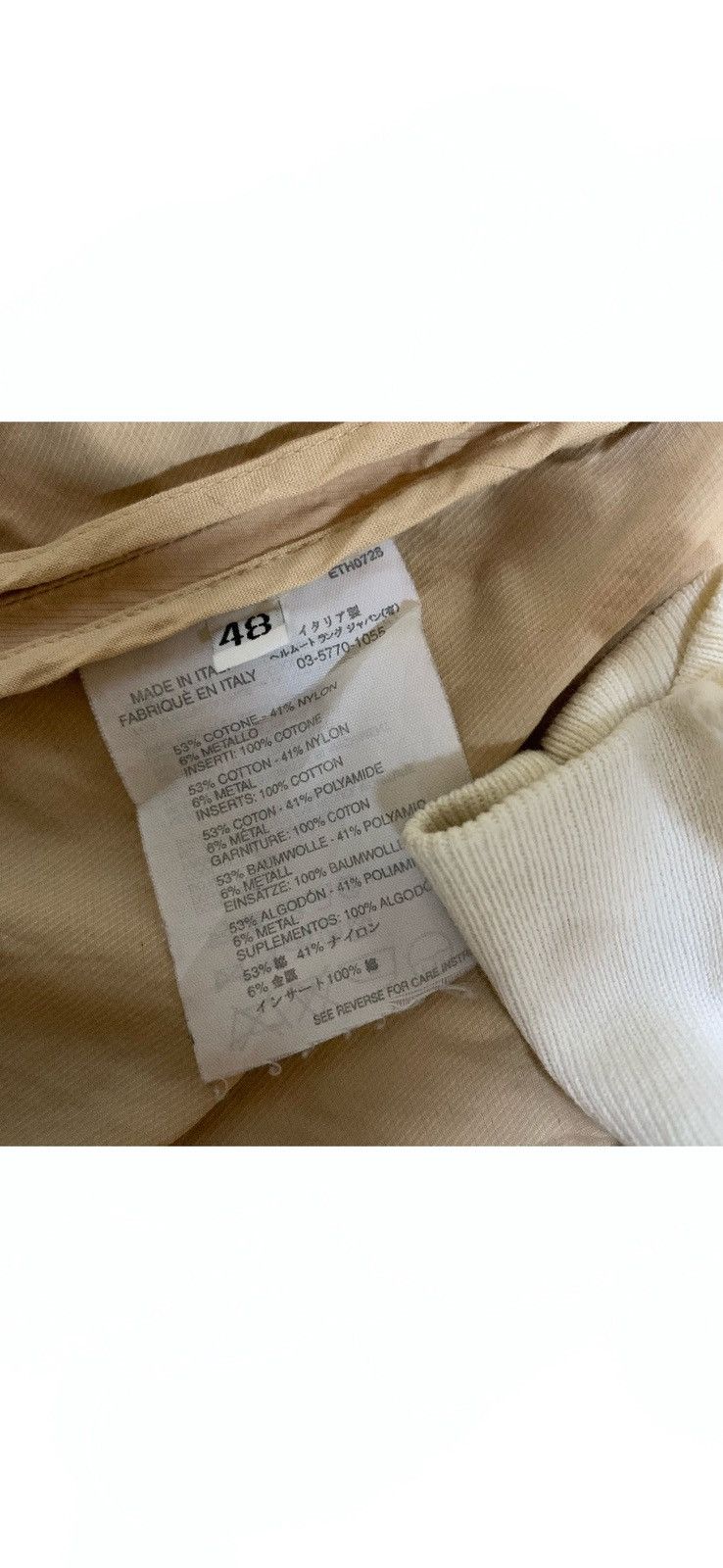 Helmut Lang 2004 Helmut Lang Archive Multi-Zip Light Jacket Size US M / EU 48-50 / 2 - 3 Thumbnail