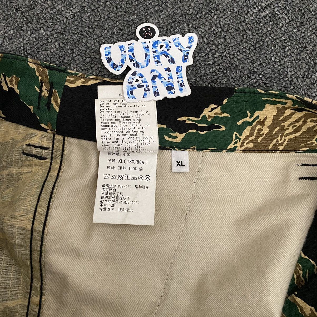 Bape Tiger Camo 6 Pocket Pants Size US 36 / EU 52 - 11 Thumbnail