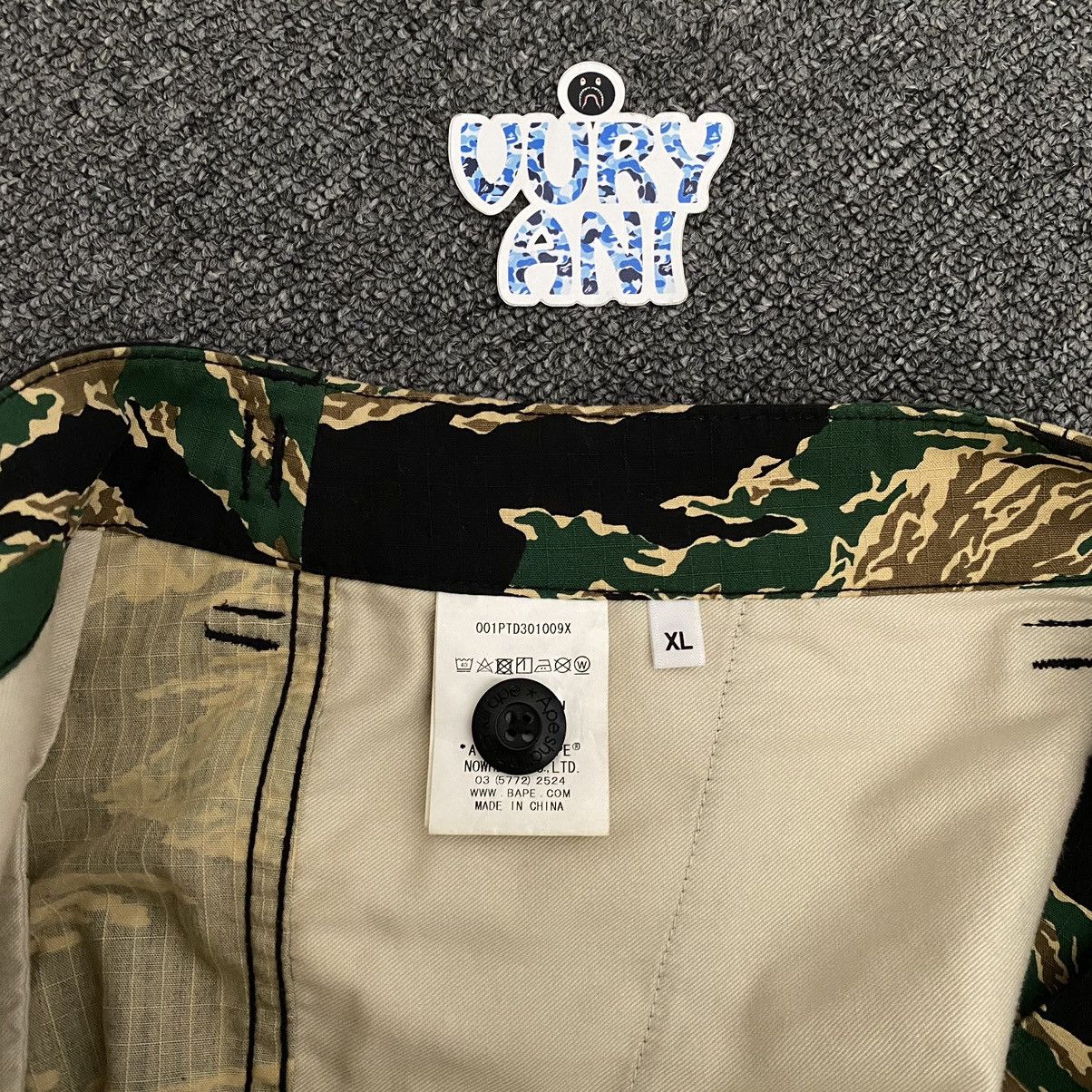 Bape Tiger Camo 6 Pocket Pants Size US 36 / EU 52 - 10 Thumbnail