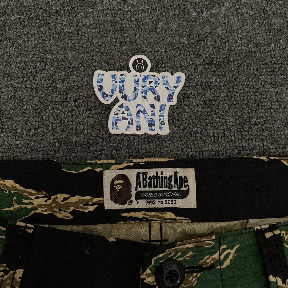 Bape Tiger Camo 6 Pocket Pants Size US 36 / EU 52 - 3 Thumbnail