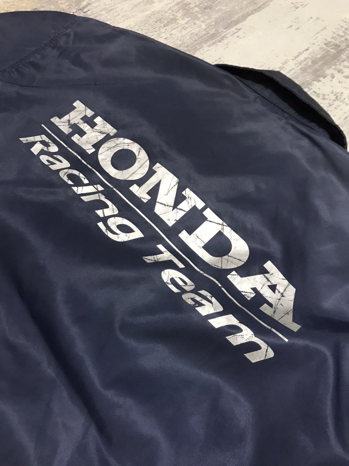 Vintage Vintage Honda Racing Team Big Logo Windbreaker Jacket Size US XL / EU 56 / 4 - 8 Thumbnail