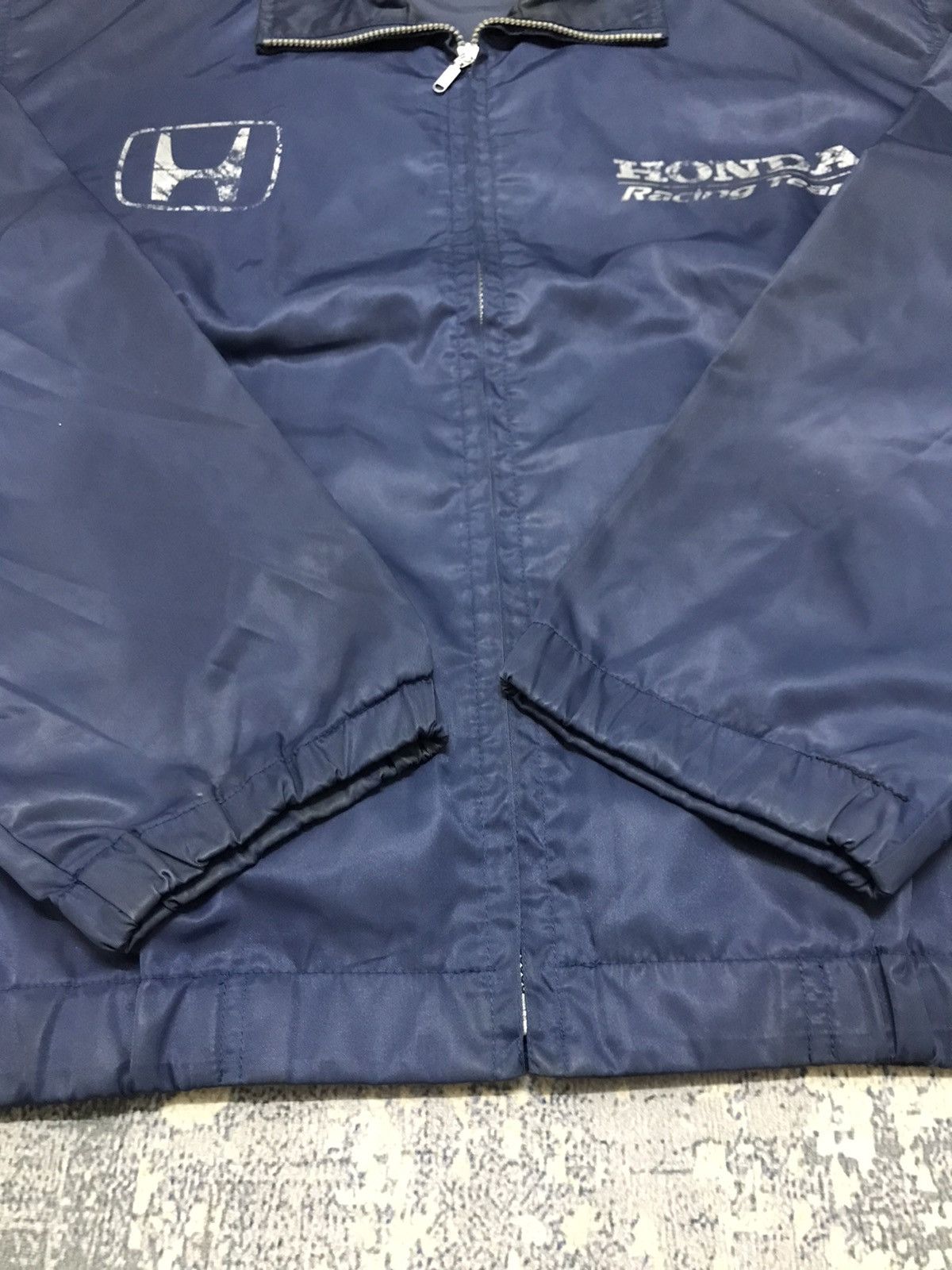 Vintage Vintage Honda Racing Team Big Logo Windbreaker Jacket Size US XL / EU 56 / 4 - 6 Thumbnail
