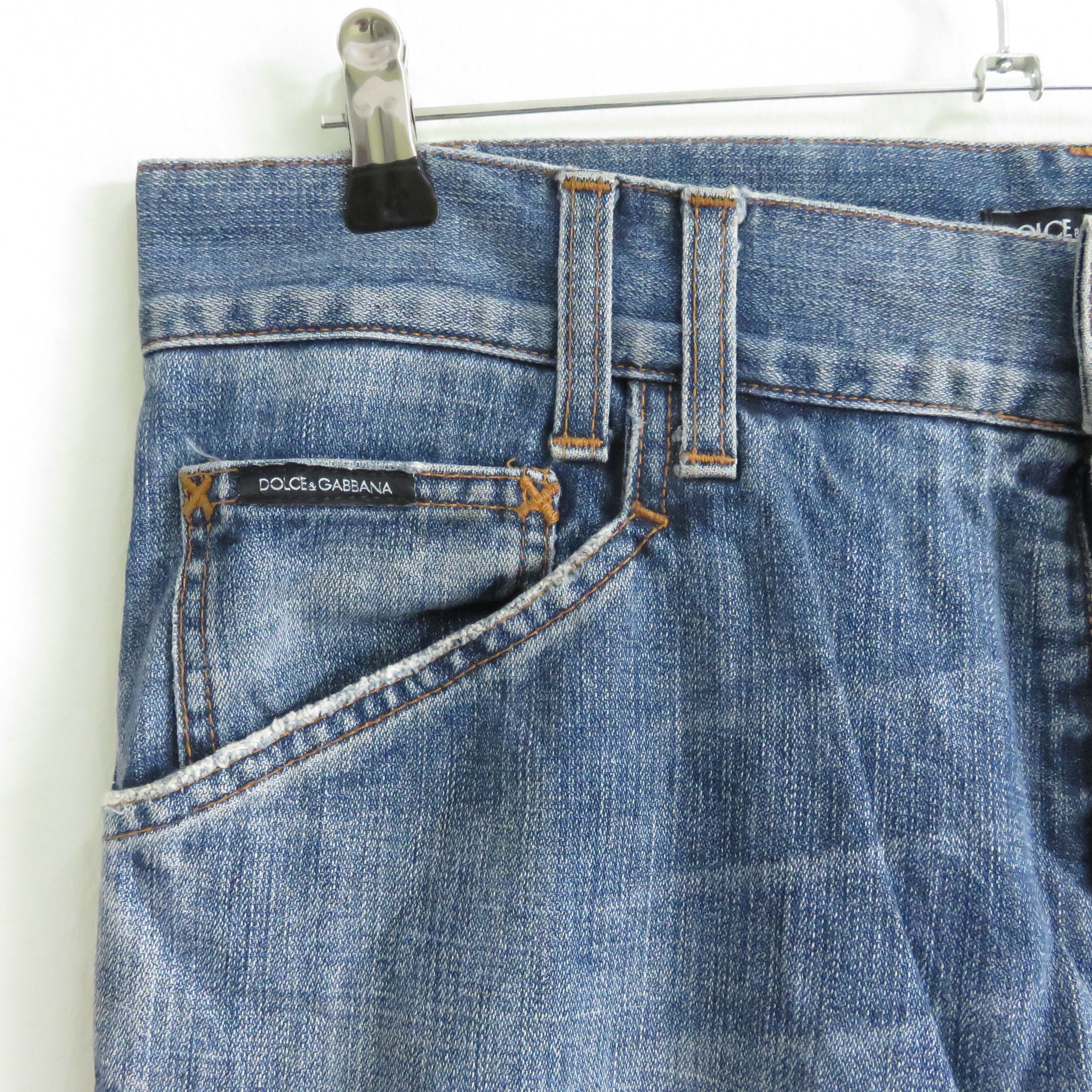 Dolce & Gabbana × Vintage Dolce & Gabbana Vintage Lampo Denim Jeans Size US 34 / EU 50 - 5 Thumbnail