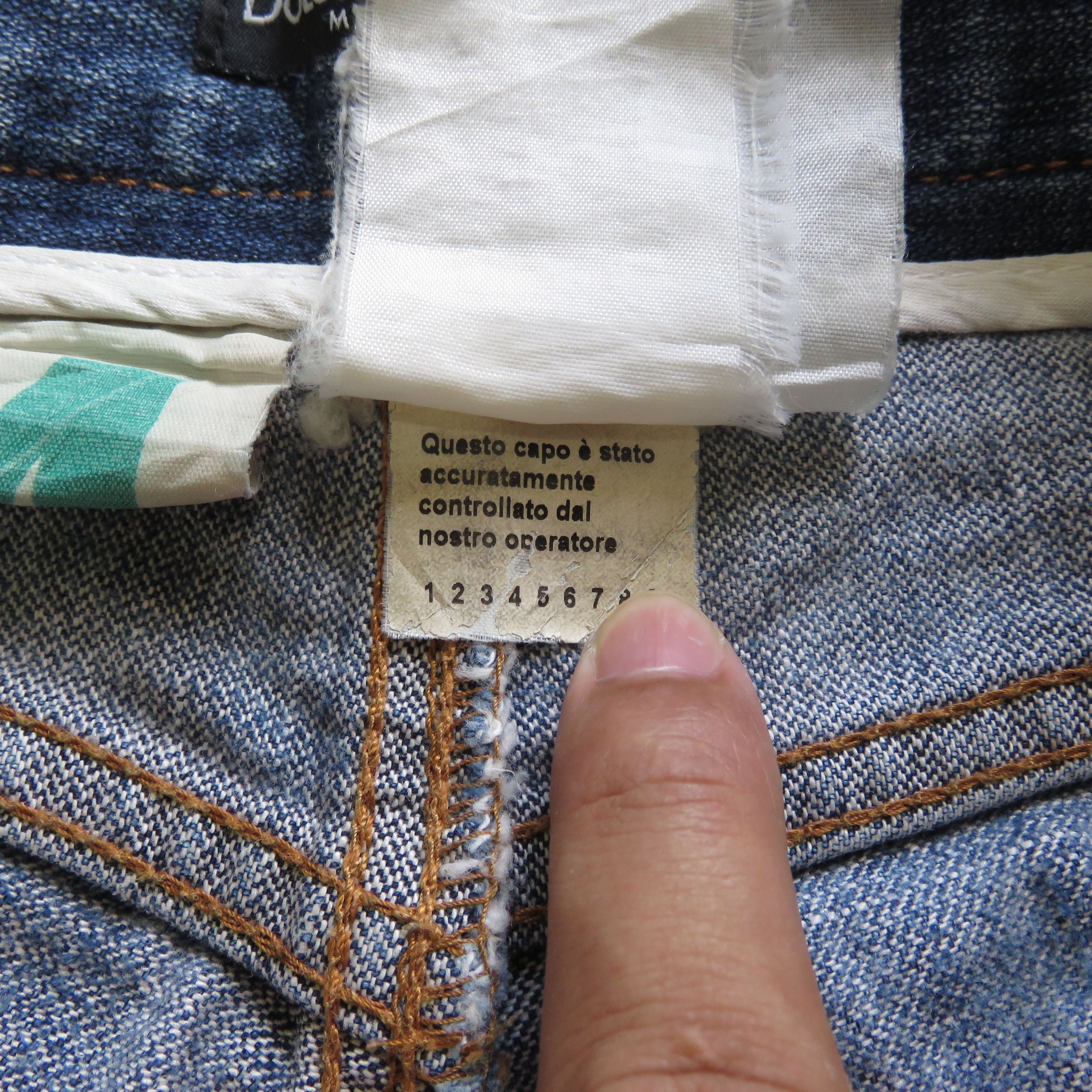 Dolce & Gabbana × Vintage Dolce & Gabbana Vintage Lampo Denim Jeans Size US 34 / EU 50 - 14 Thumbnail