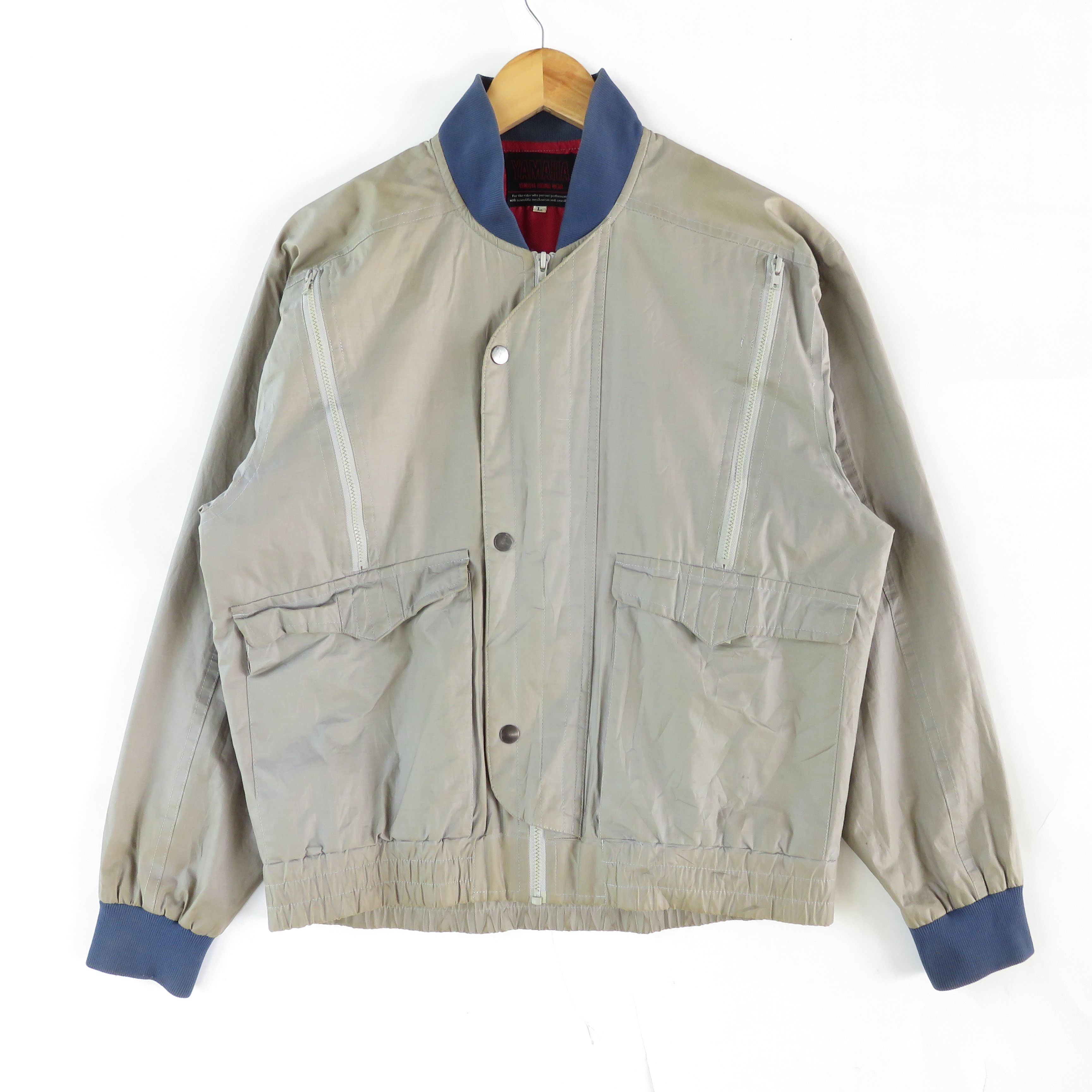 Vintage × Yamaha Vintage 80's Yamaha Racing Jacket Size US L / EU 52-54 / 3 - 1 Thumbnail