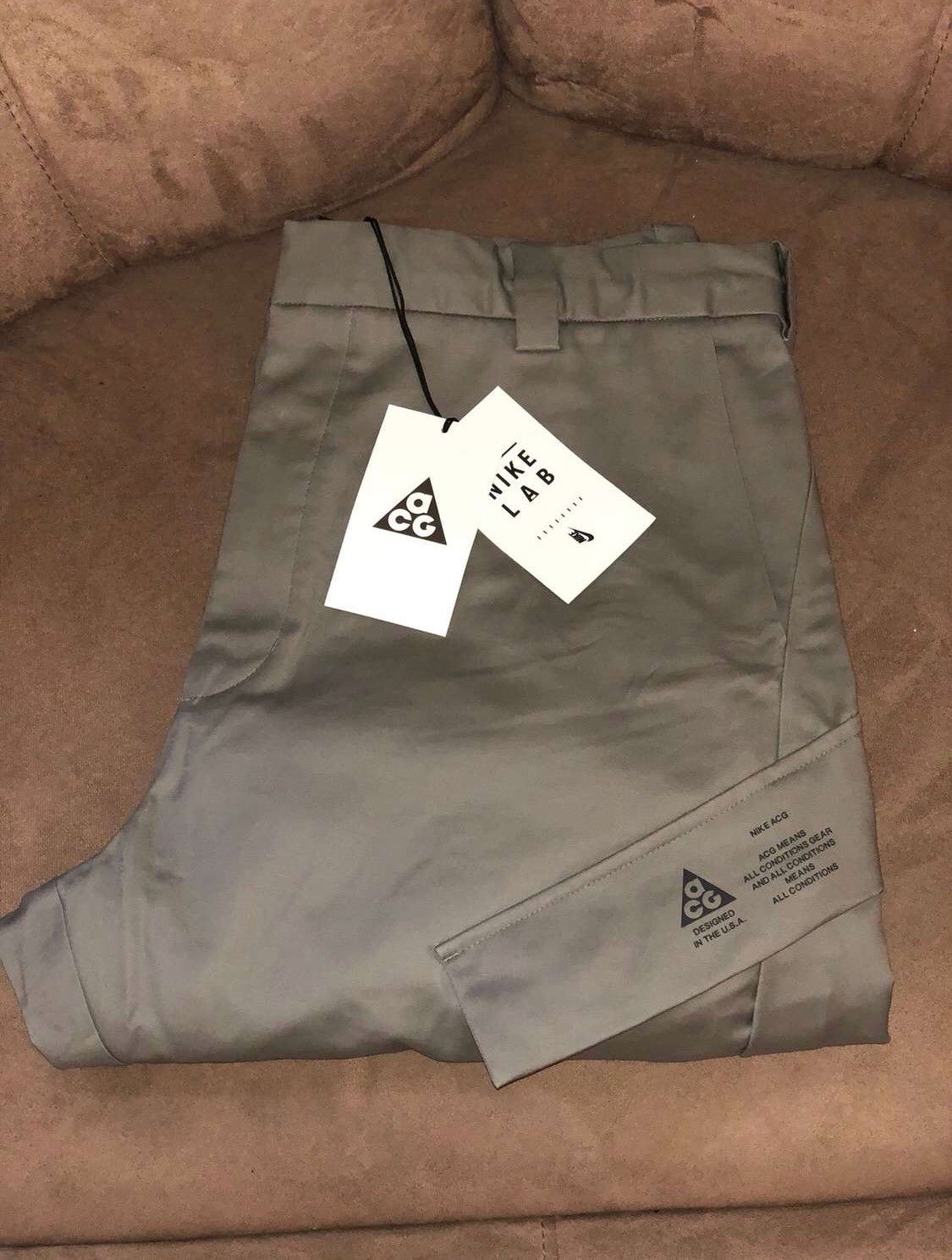 Nike ACG NikeLab ACG Cargo Pants FW17 Dark Stucco Grailed