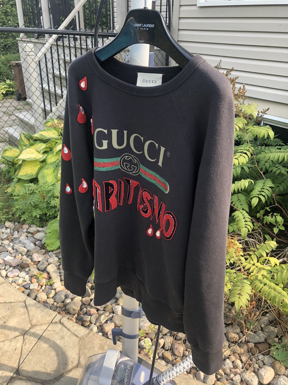 Gucci Gucci Spiritismo logo GG sweater crewneck Size US S / EU 44-46 / 1 - 7 Thumbnail
