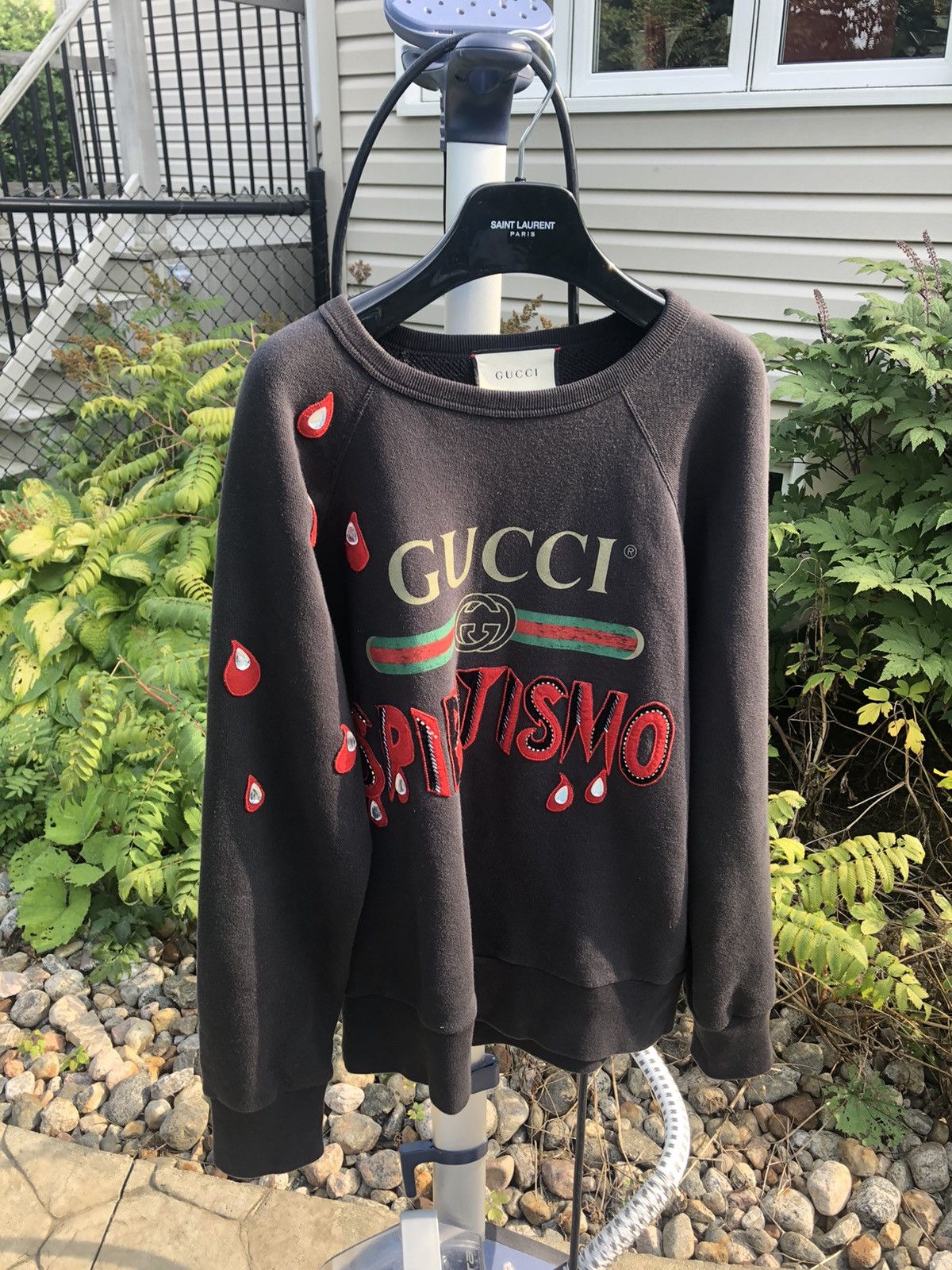 Gucci Gucci Spiritismo logo GG sweater crewneck Size US S / EU 44-46 / 1 - 2 Thumbnail
